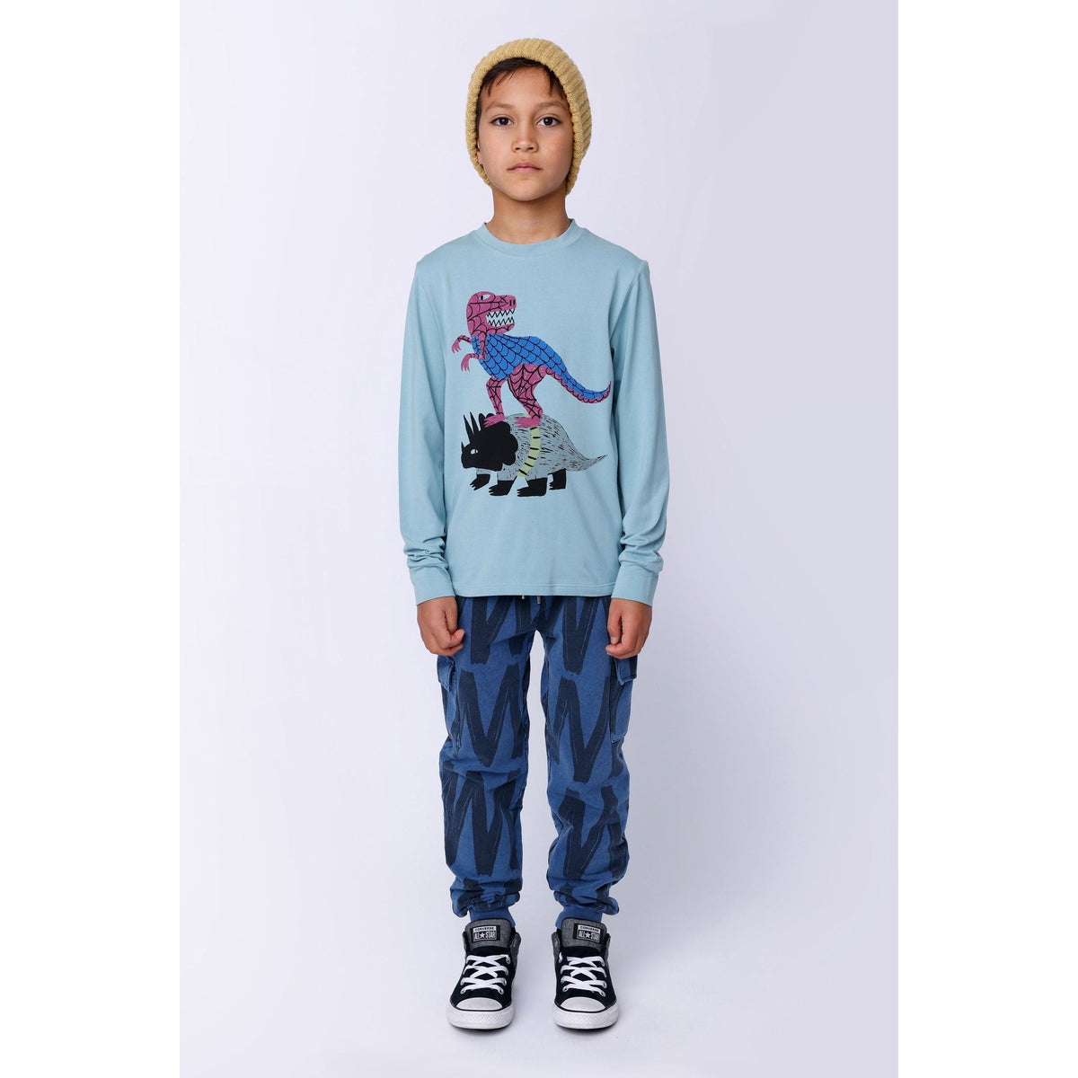 Super Dinos Tee - Sage