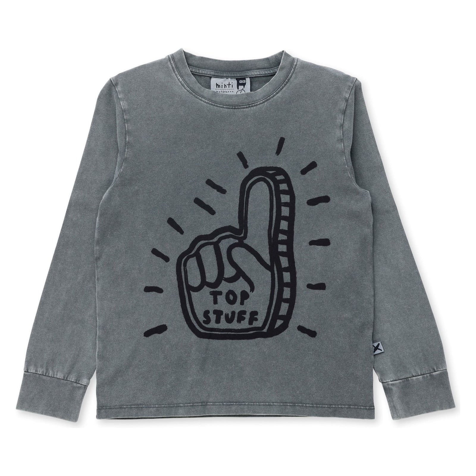 Top Stuff Tee - Olive Wash