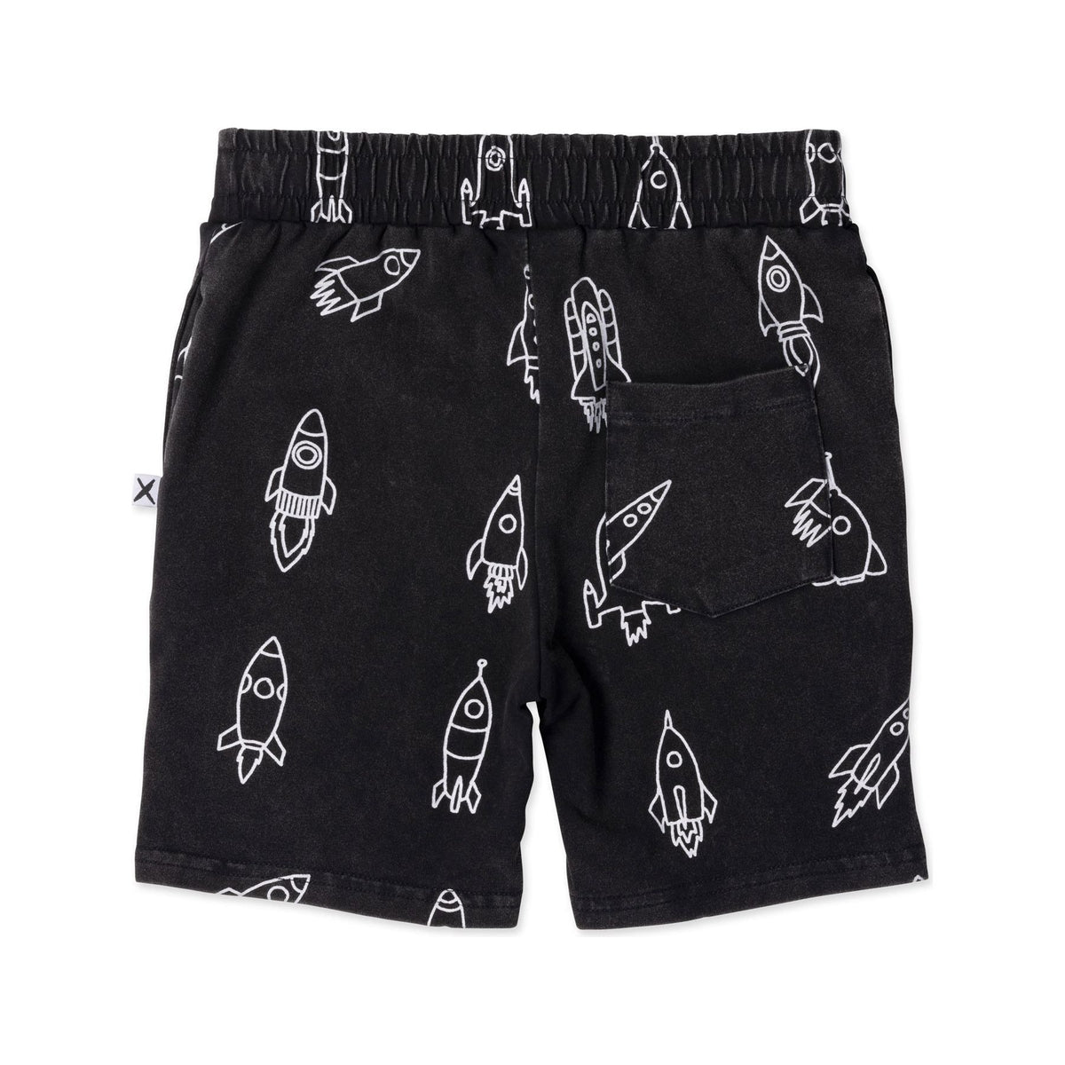 Rockets Short- Black Wash