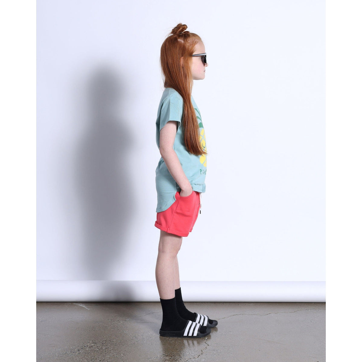 Pi-Nap-Le Tee- Muted Green