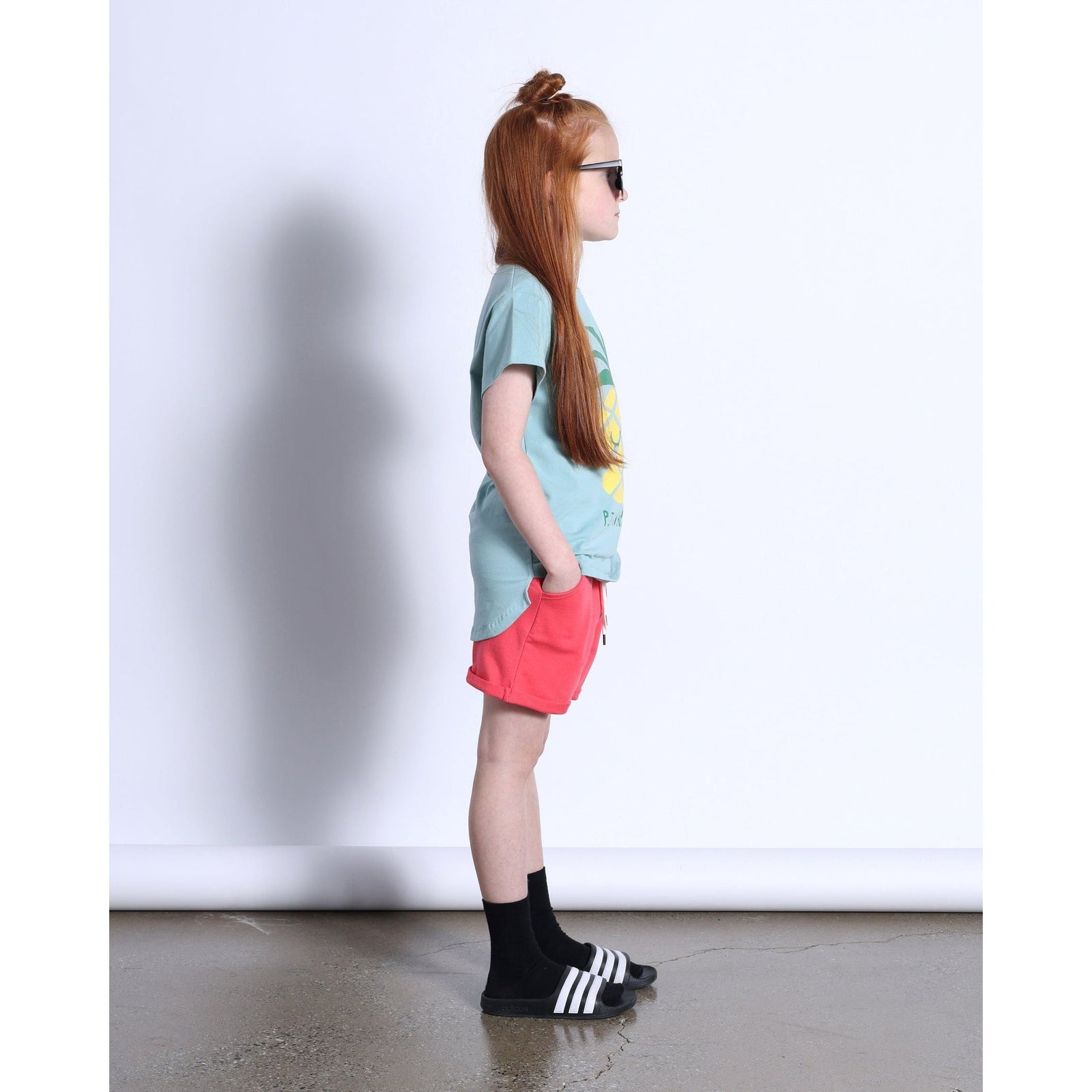 Pi-Nap-Le Tee- Muted Green