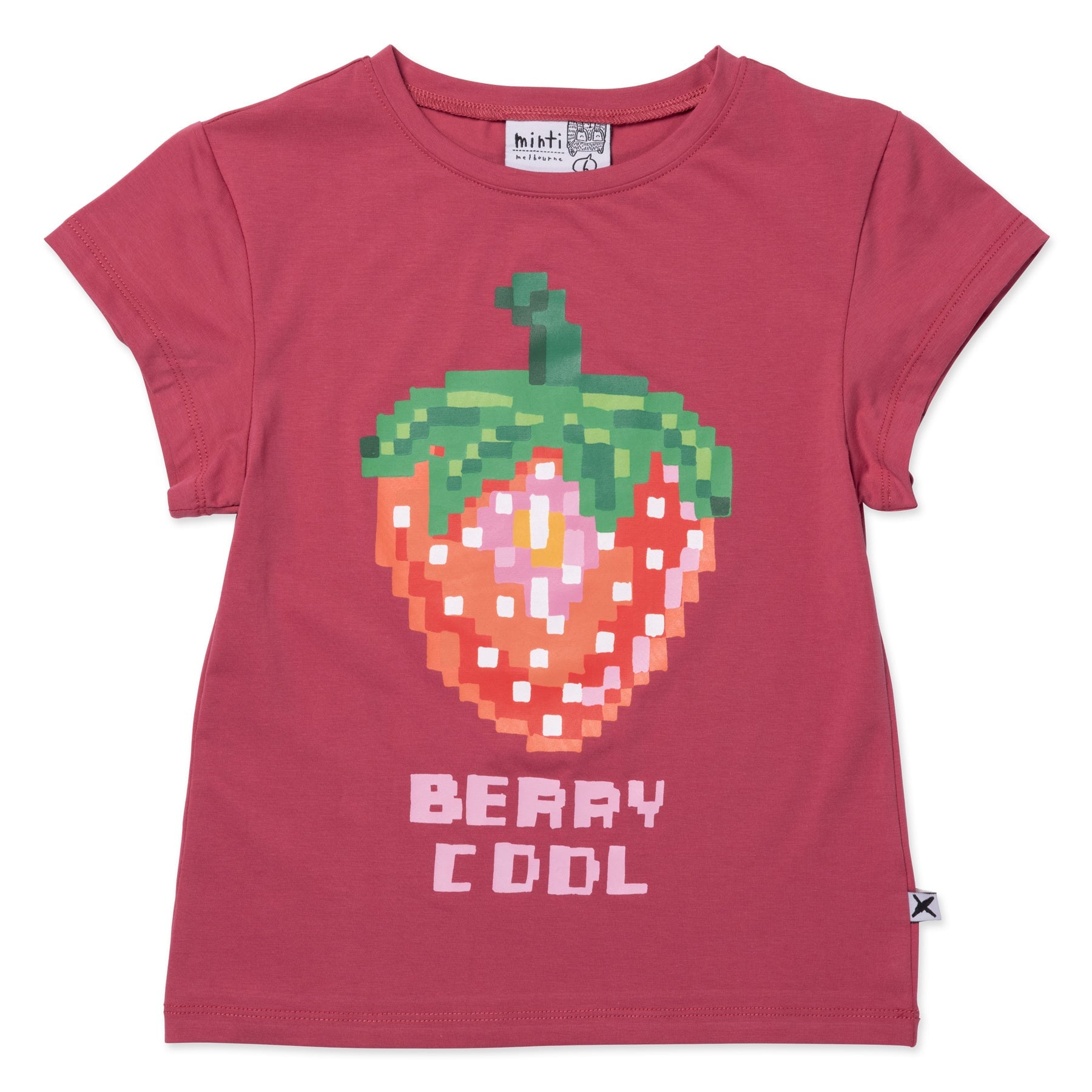 Berry Cool Tee- Rose