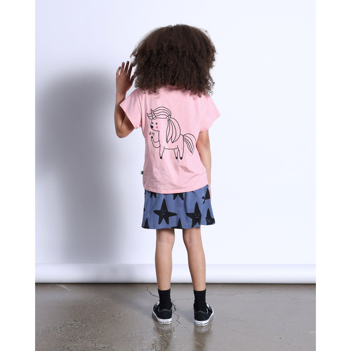 Happy Stars Skirt- Midnight