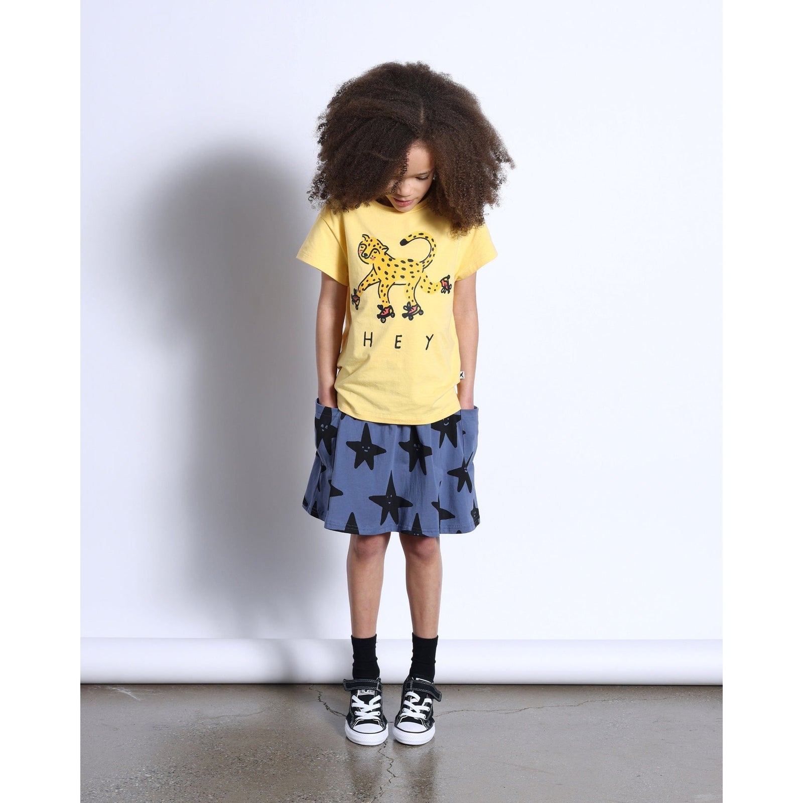 Happy Stars Skirt- Midnight