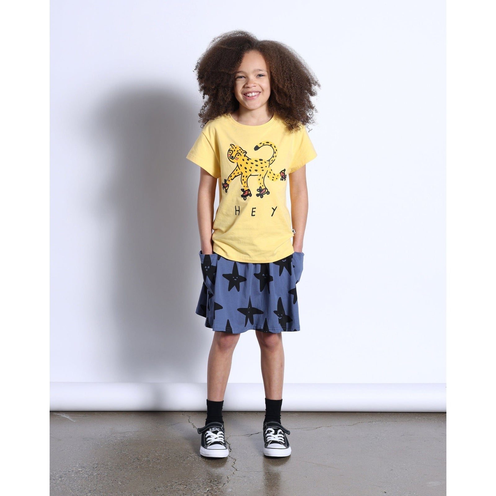Happy Stars Skirt- Midnight
