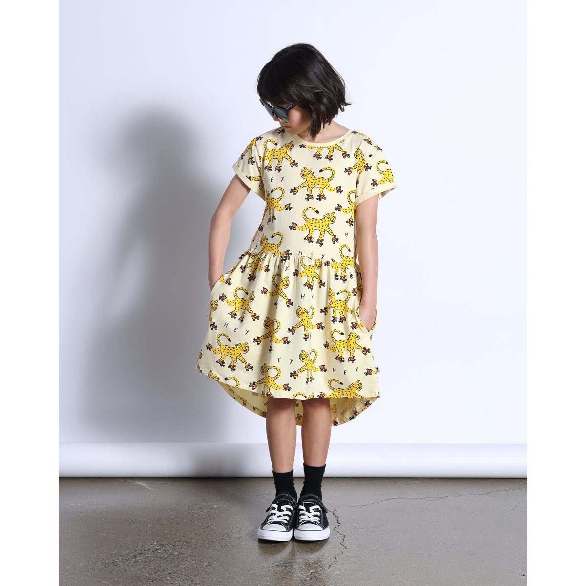 Roller Leopard Dress- Lemon Marle