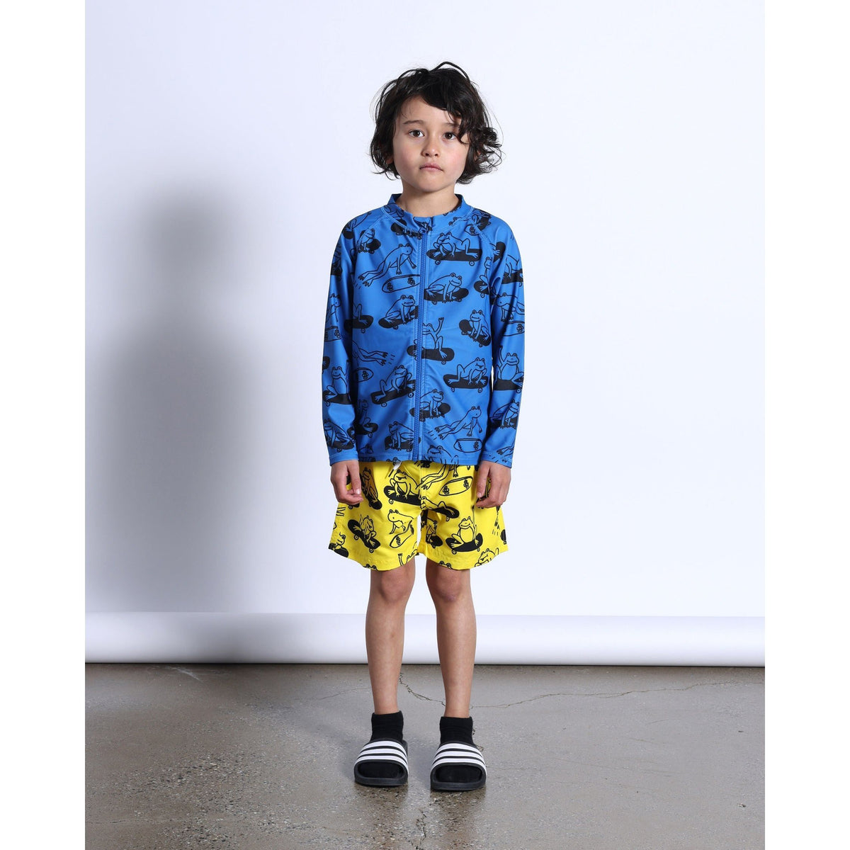 Skate Frogs Rashie- Blue