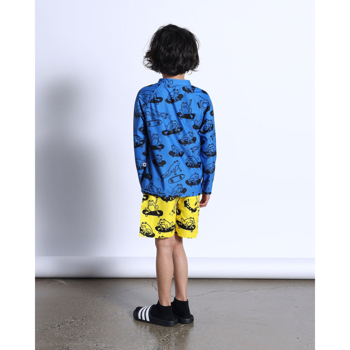 Skate Frogs Rashie- Blue