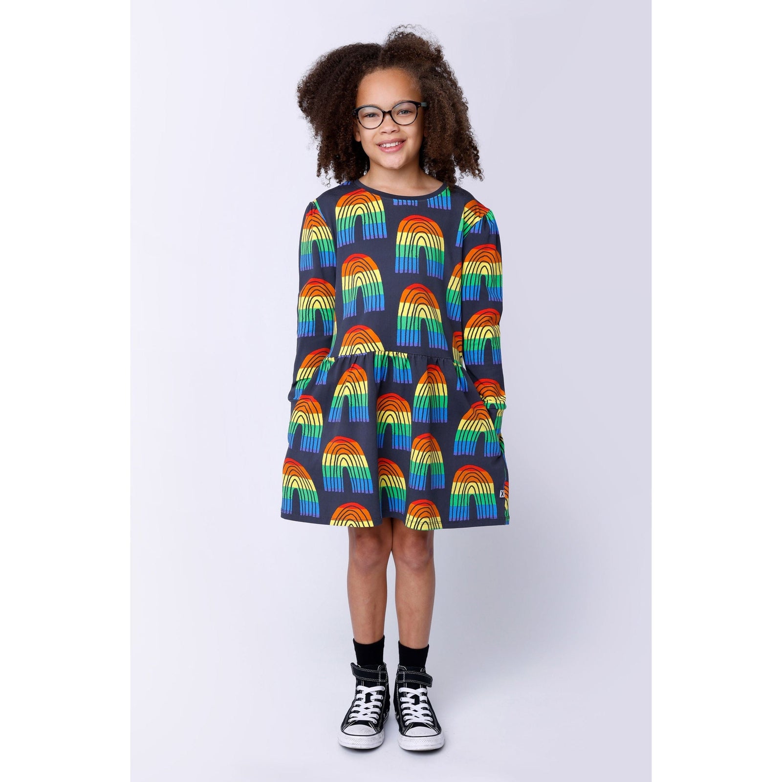 Stripey Rainbow Dress