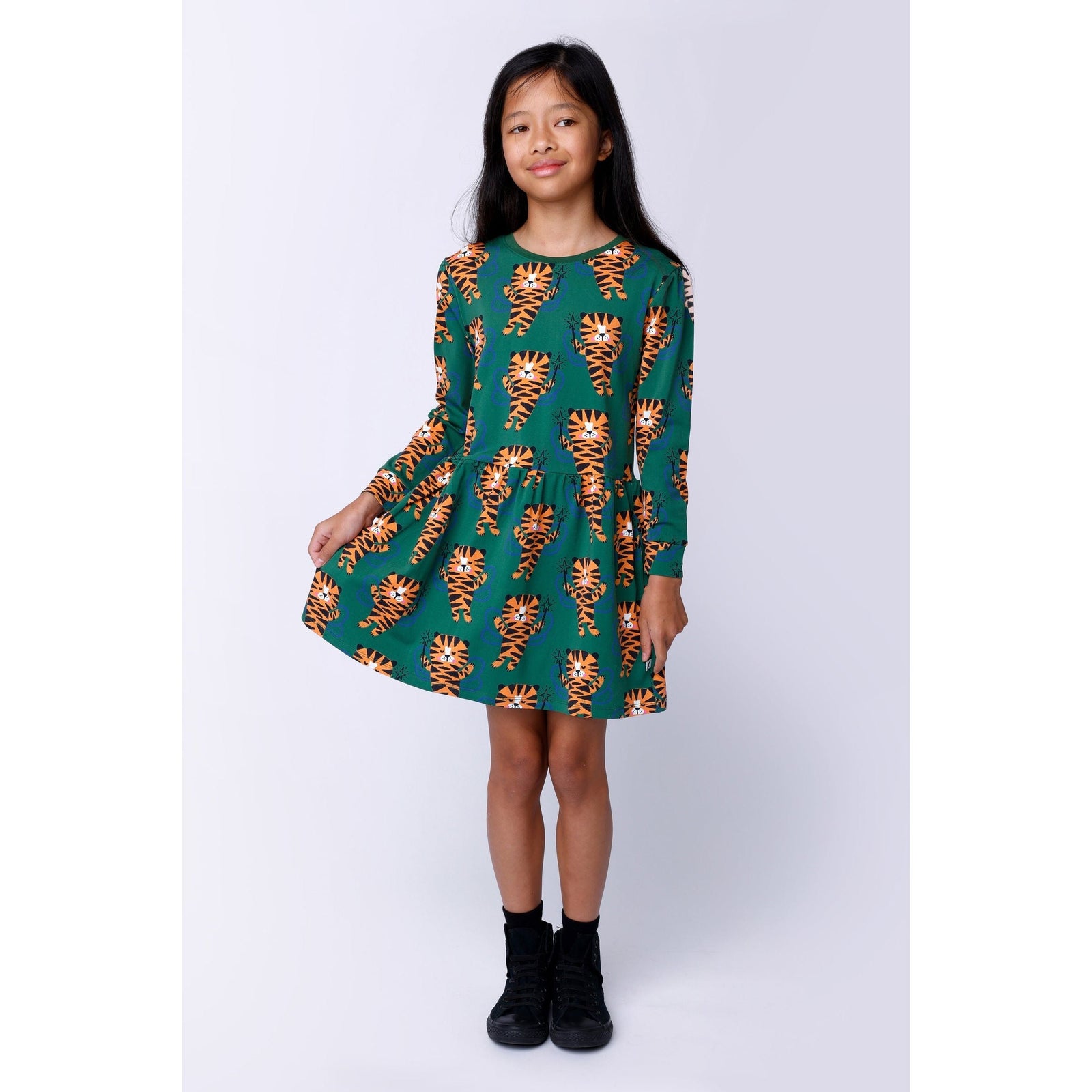 Tiger Fairy Dress - Green