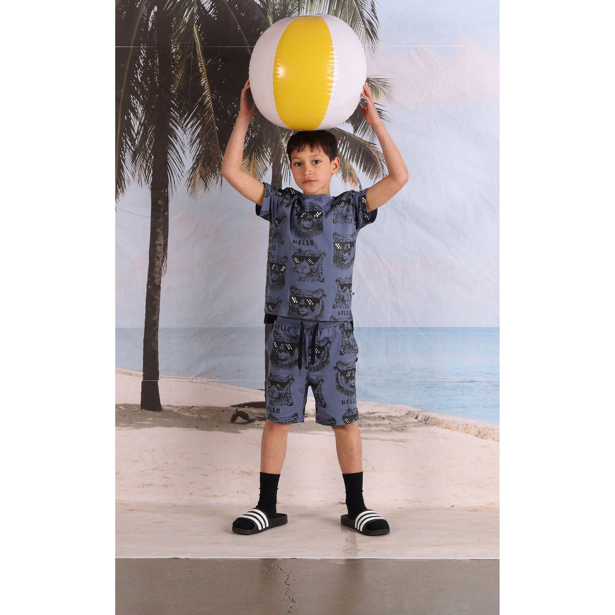 Pixelled Animals Short- Midnight