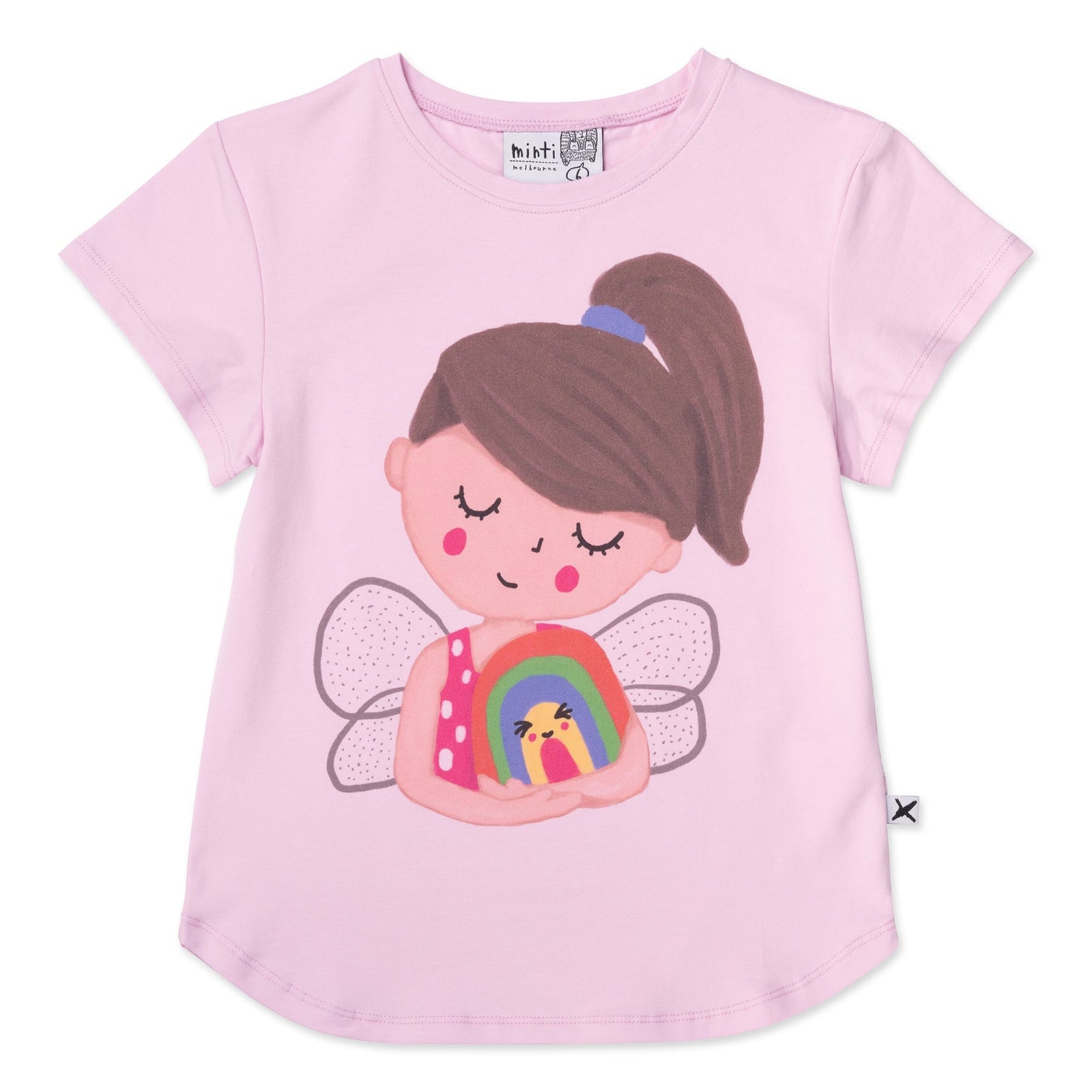Fairy Hug Tee- Light Candy