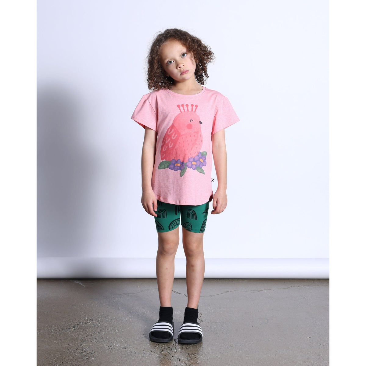 Happy Bird Tee- Rose Marle