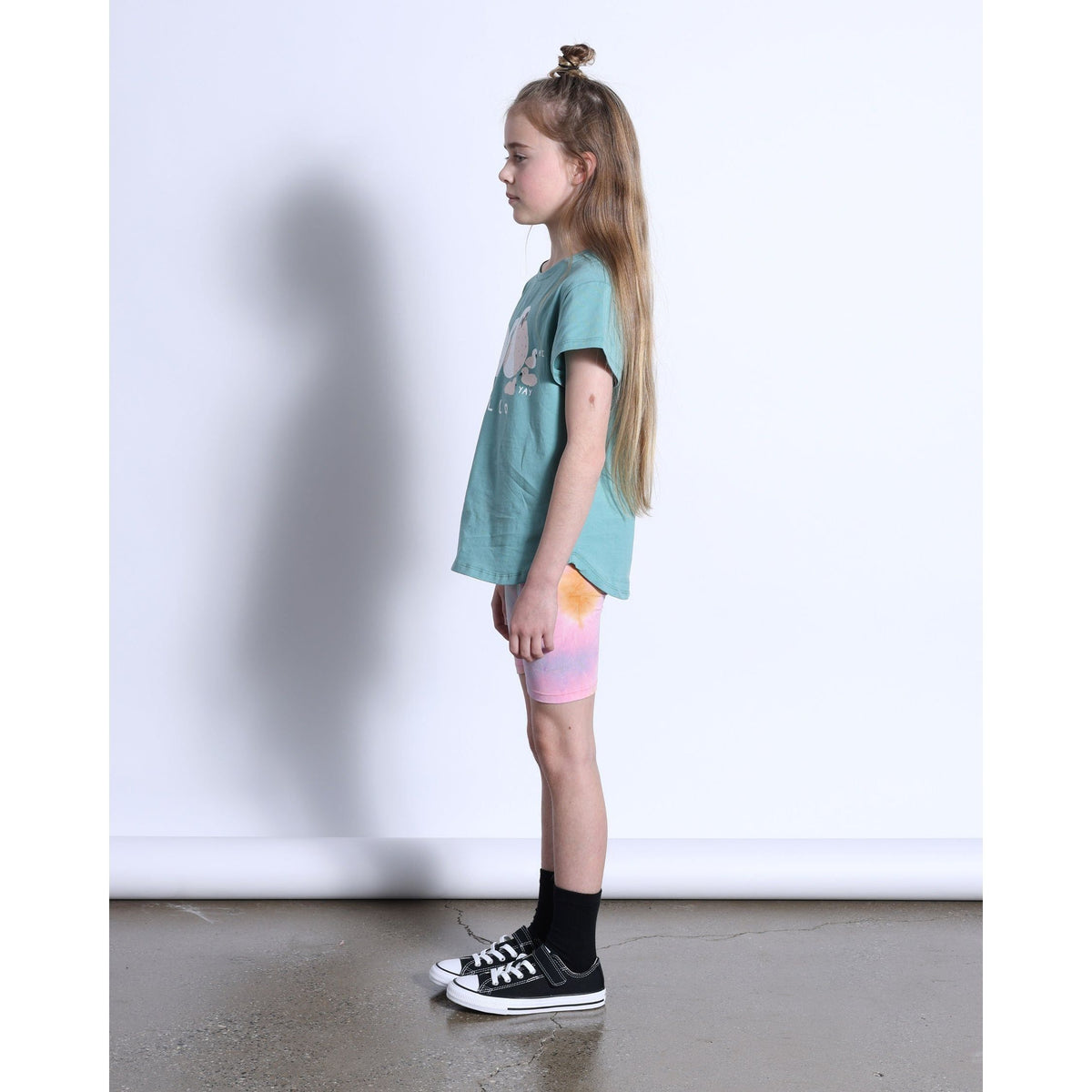 Hello Swan Tee- Emerald
