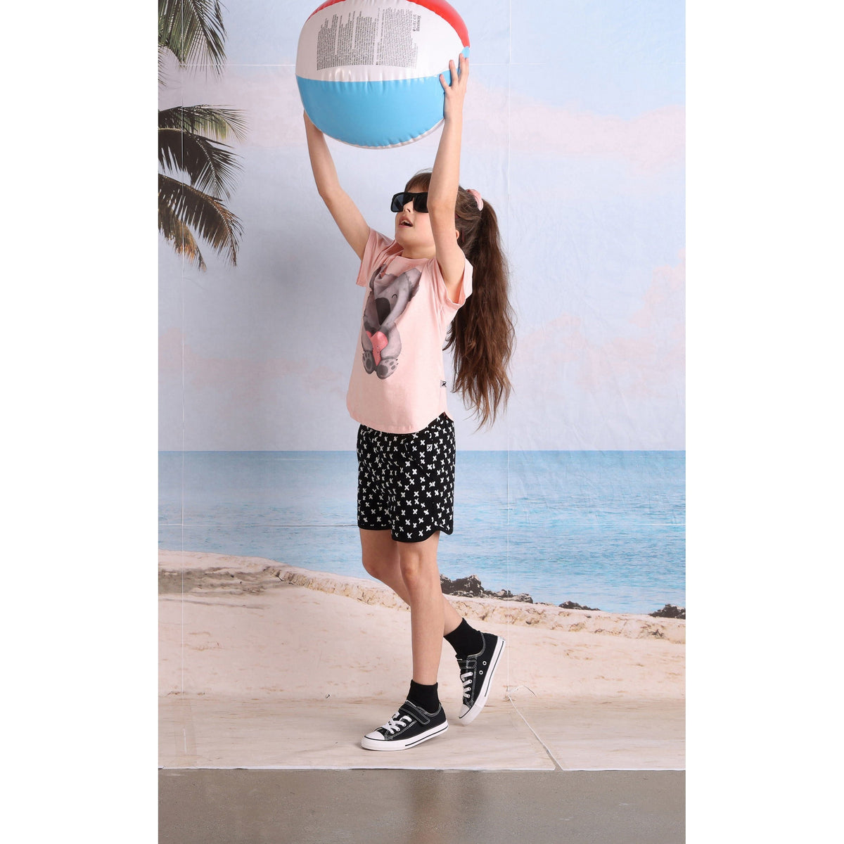 Koala Love Tee- Pink Marle