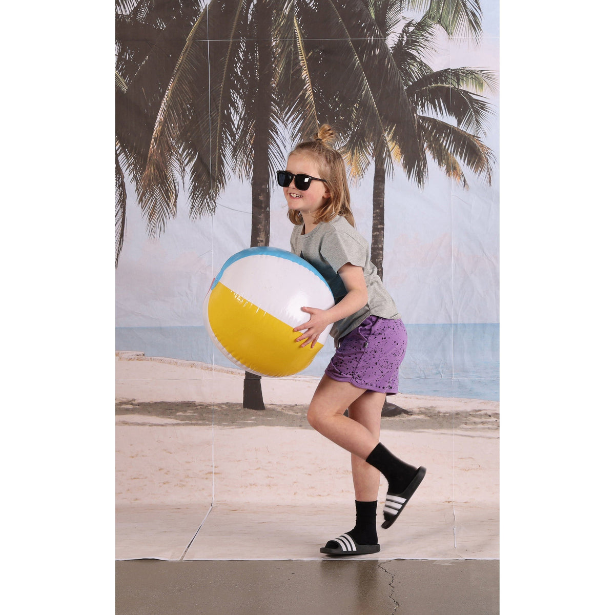 Magic Owl Tee- Grey Marle