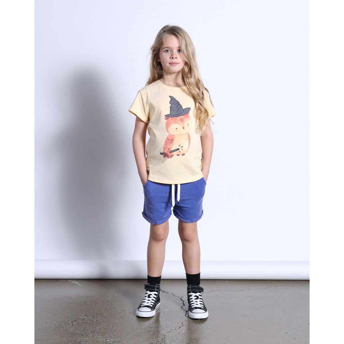 Magic Owl Tee- Lemon Marle