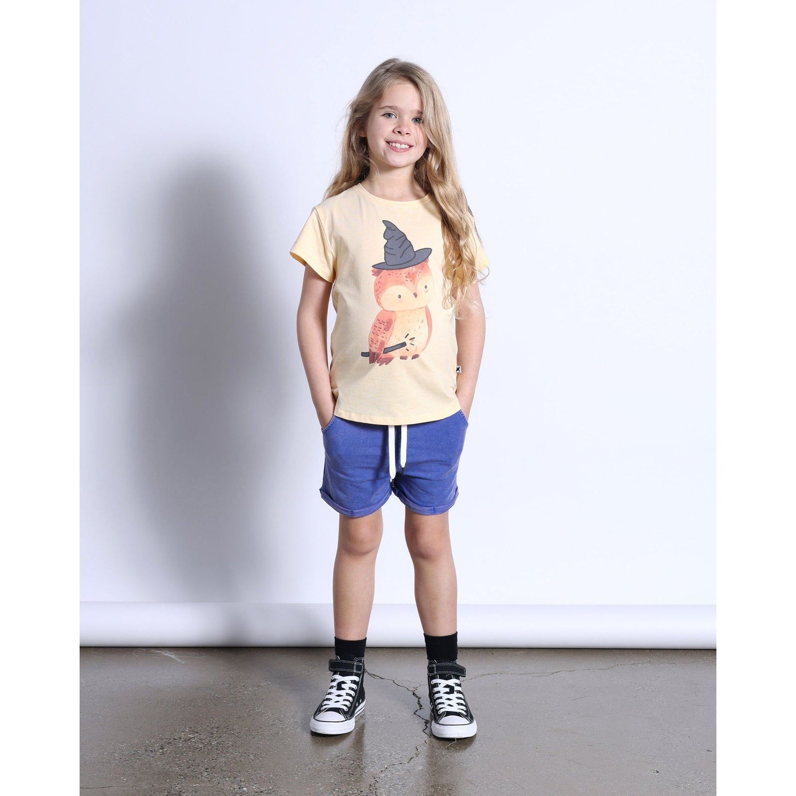 Magic Owl Tee- Lemon Marle