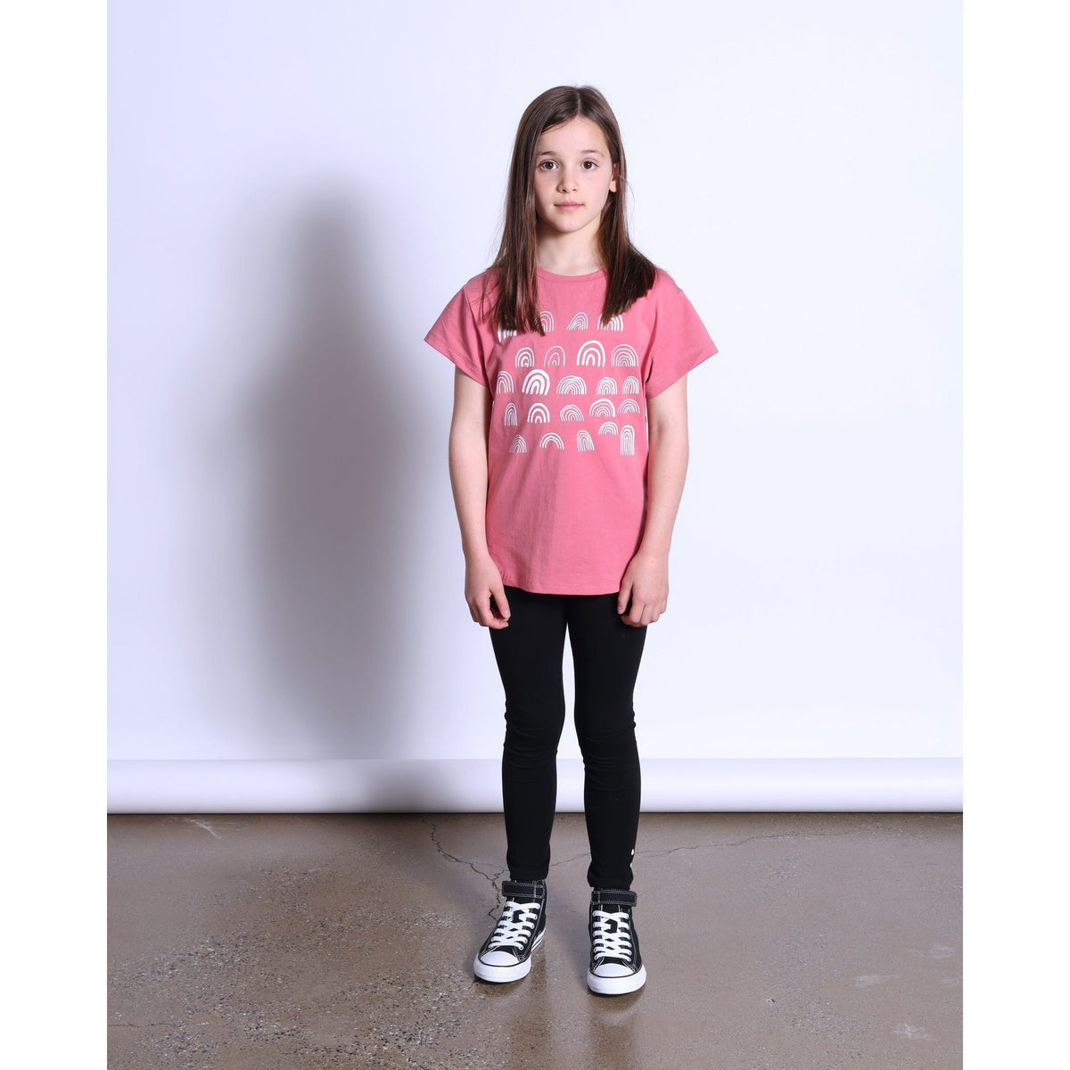 Types Of Rainbows Tee- Rose