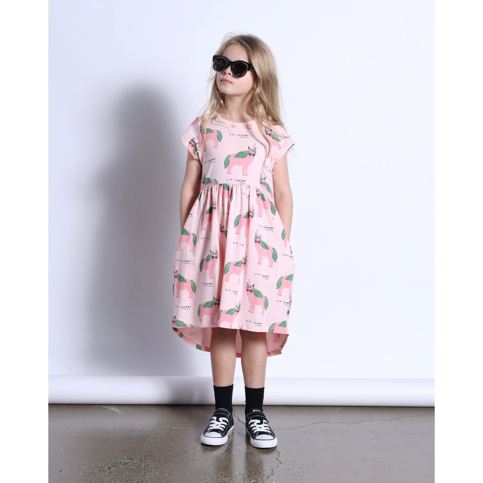 Unicool Dress- Pink Marle