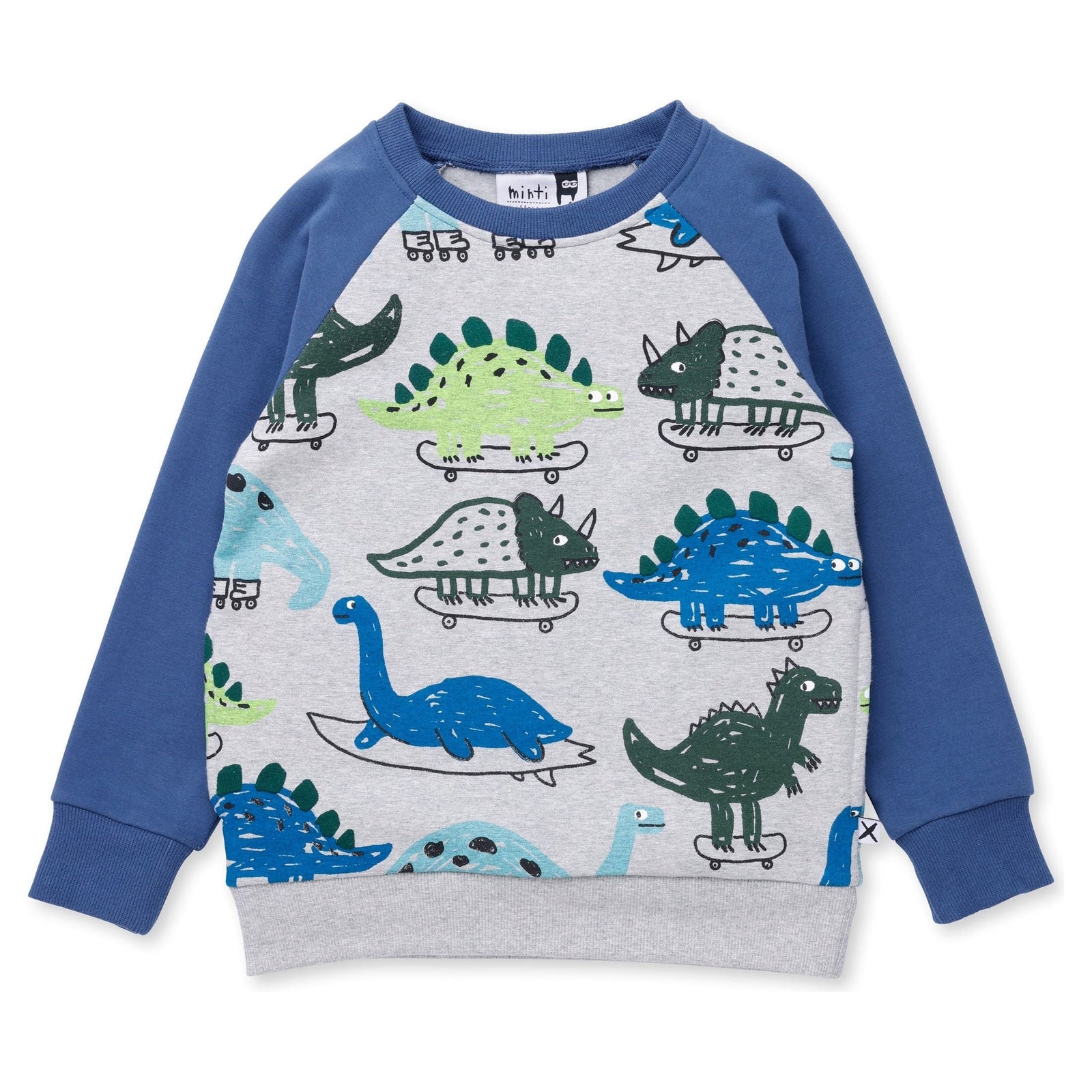 Dino Rollers Furry Crew - Grey Marle