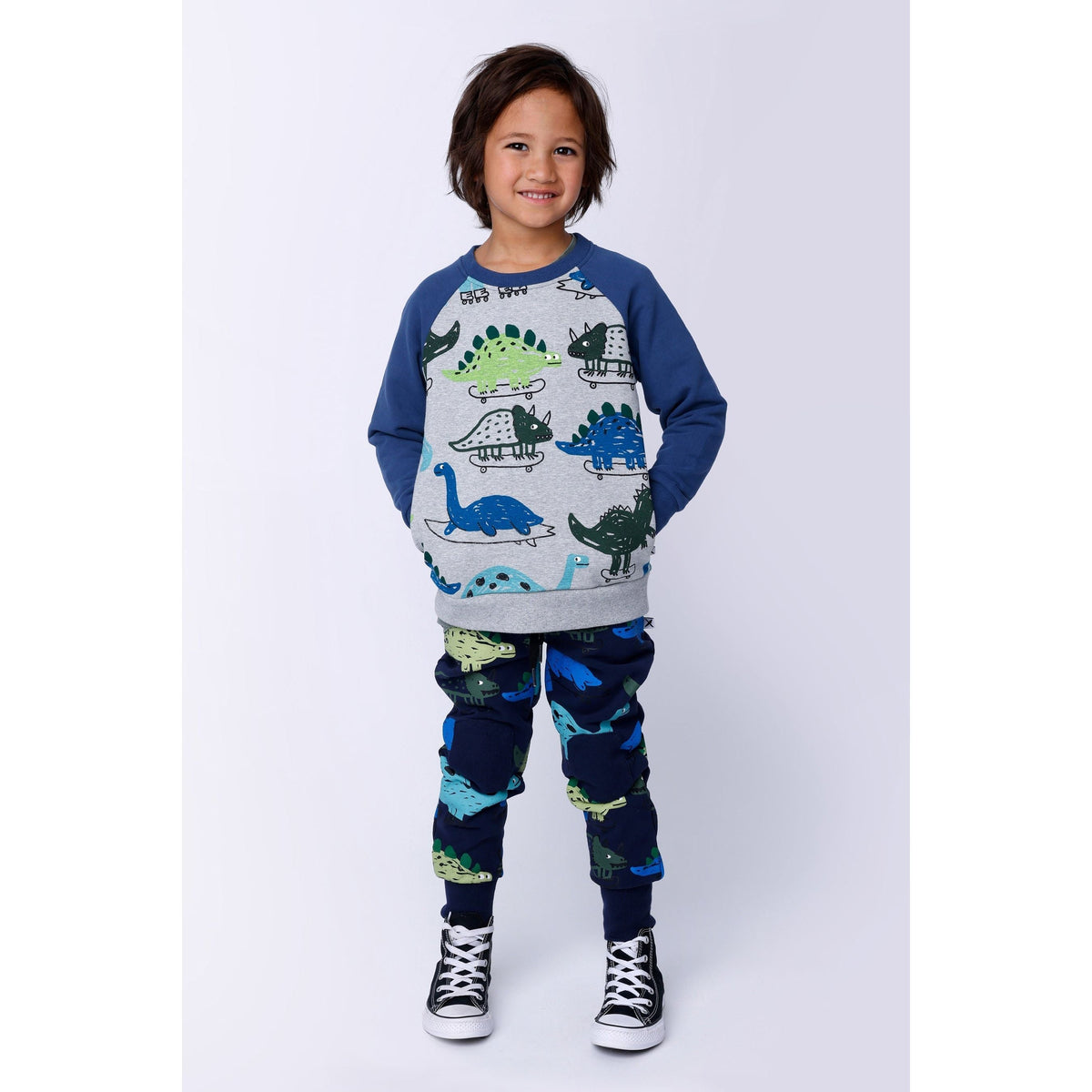 Dino Rollers Furry Crew - Grey Marle