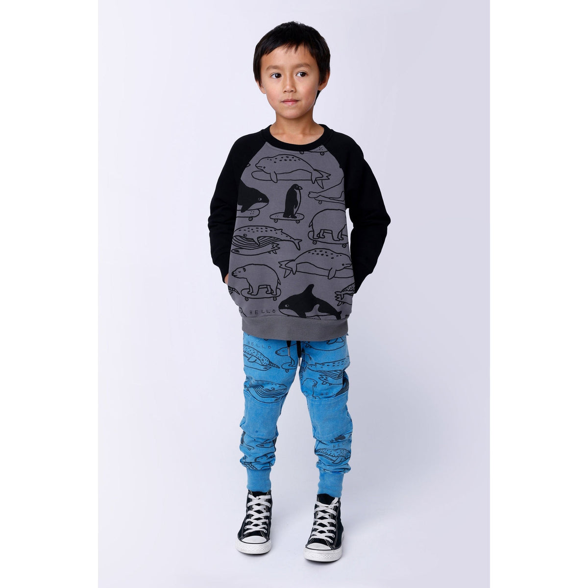 Surf Skate Animals Trackies