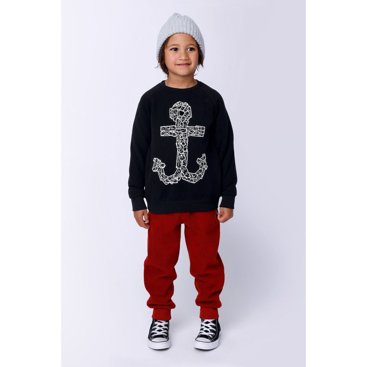 Wooden Anchor Furry Crew