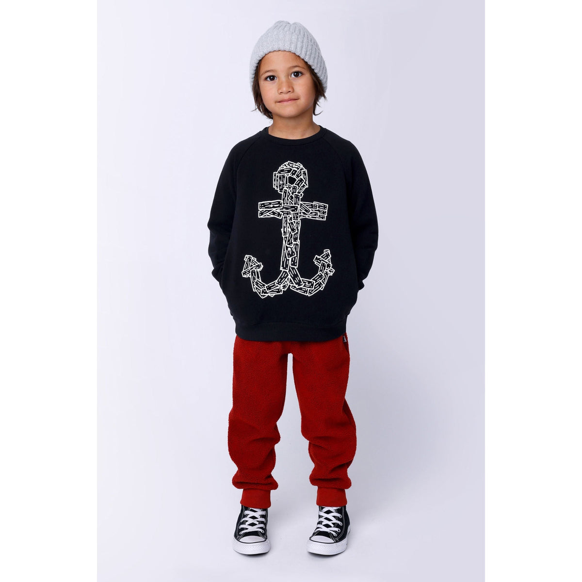 Wooden Anchor Furry Crew