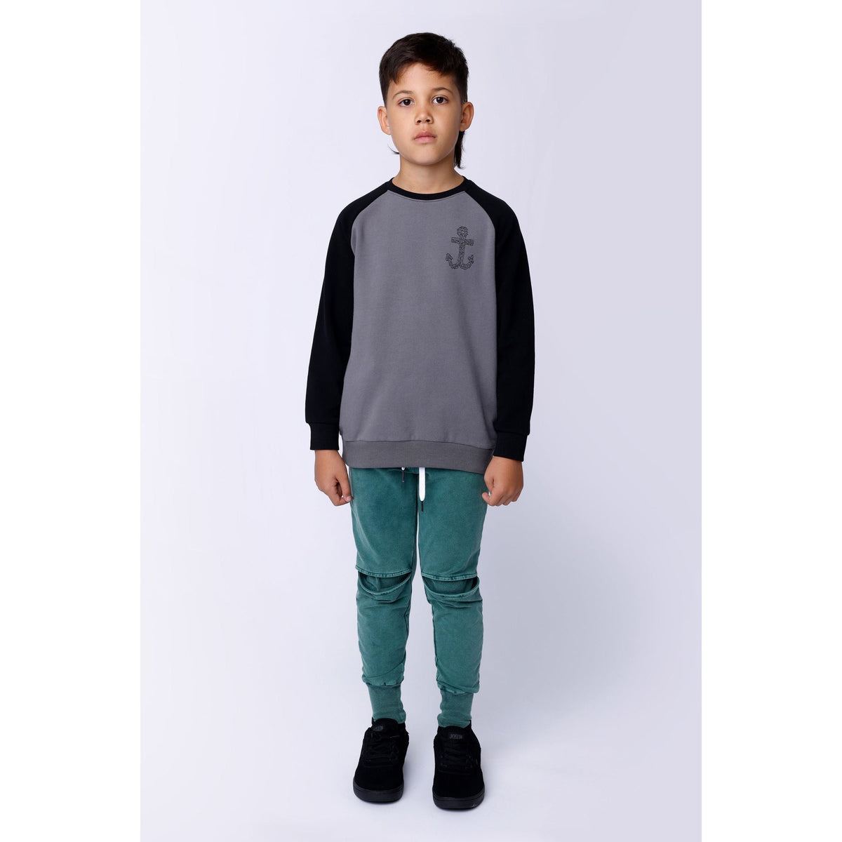Blasted Hidden Knee Trackies