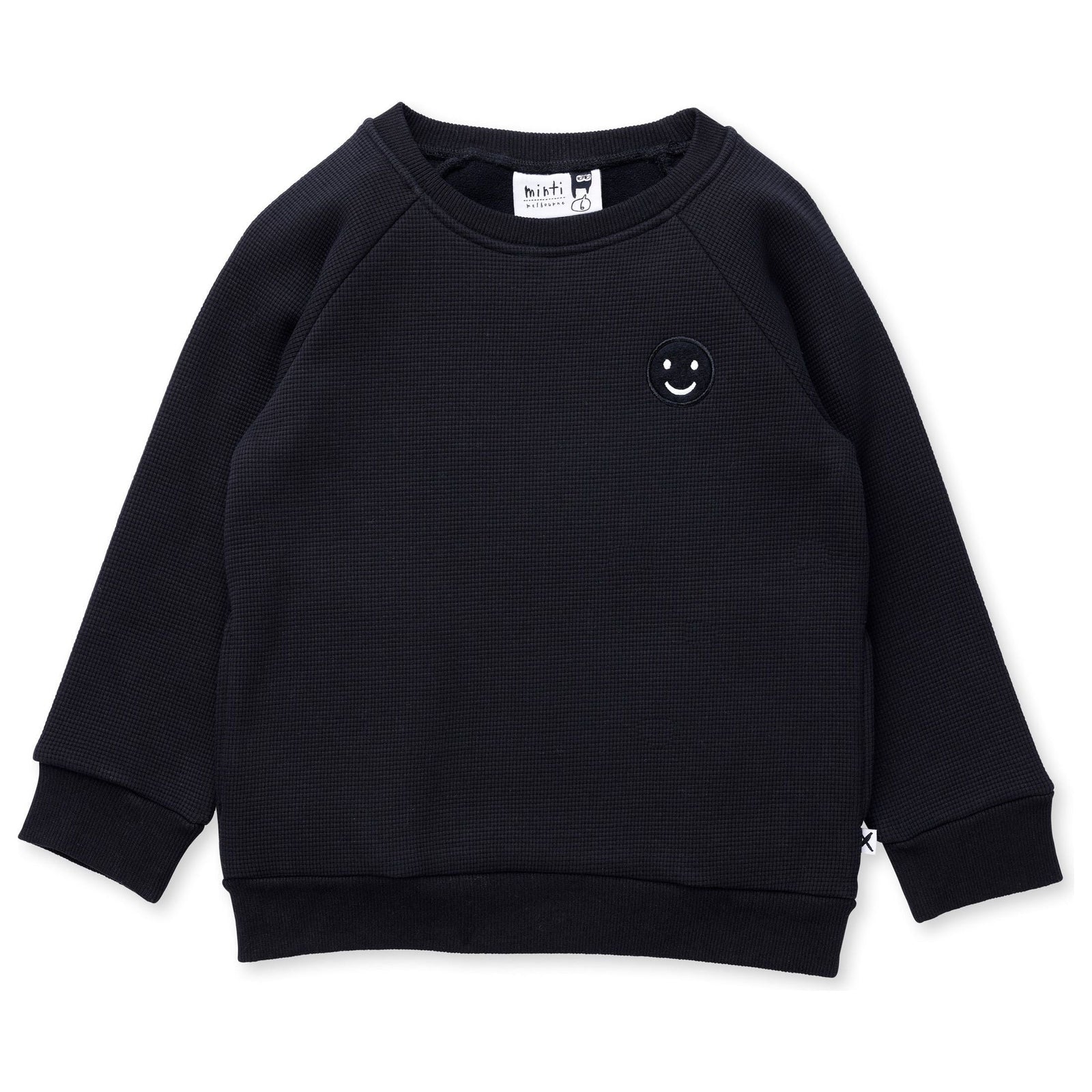 Furry Waffle Crew - Black