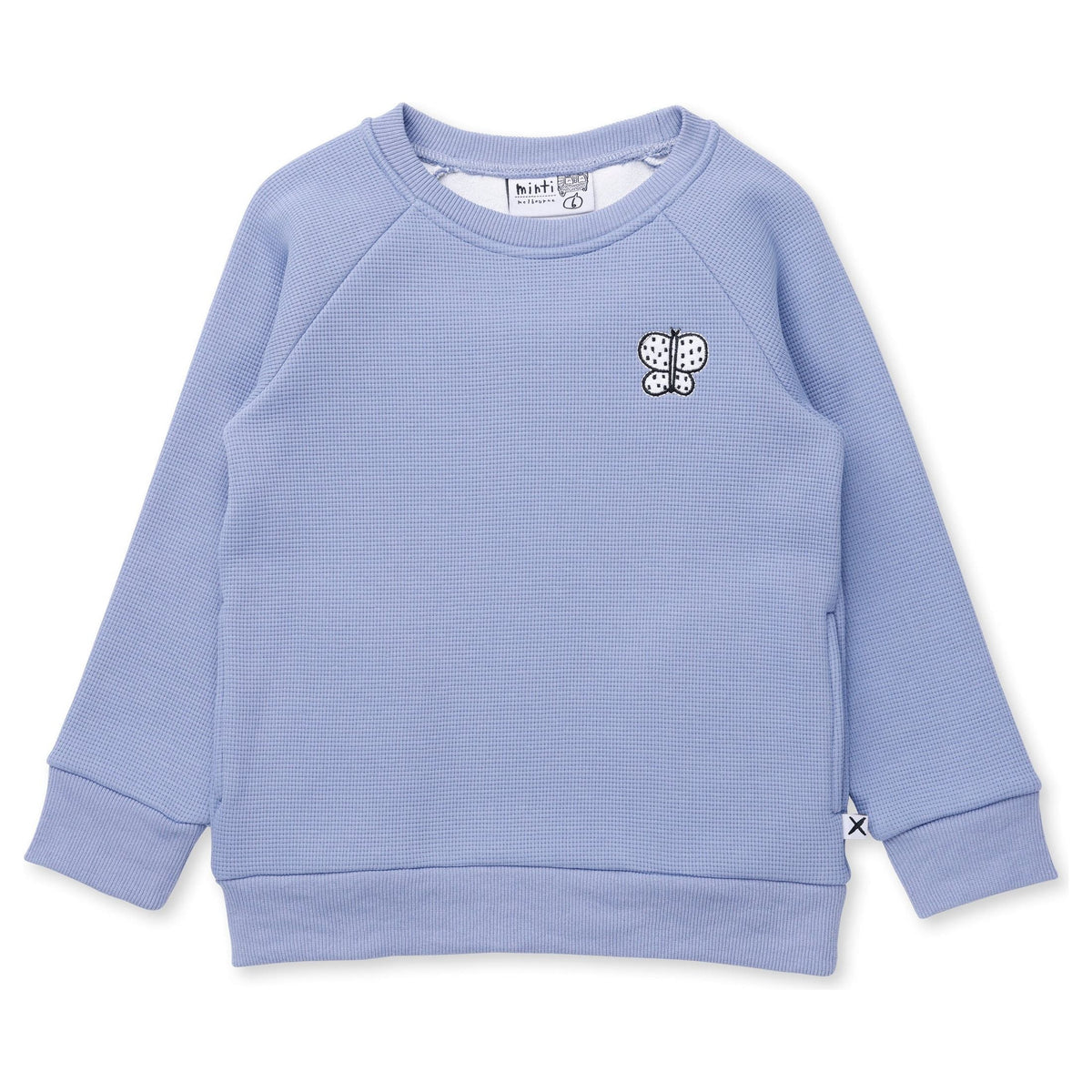 Furry Butterflies Waffle Crew