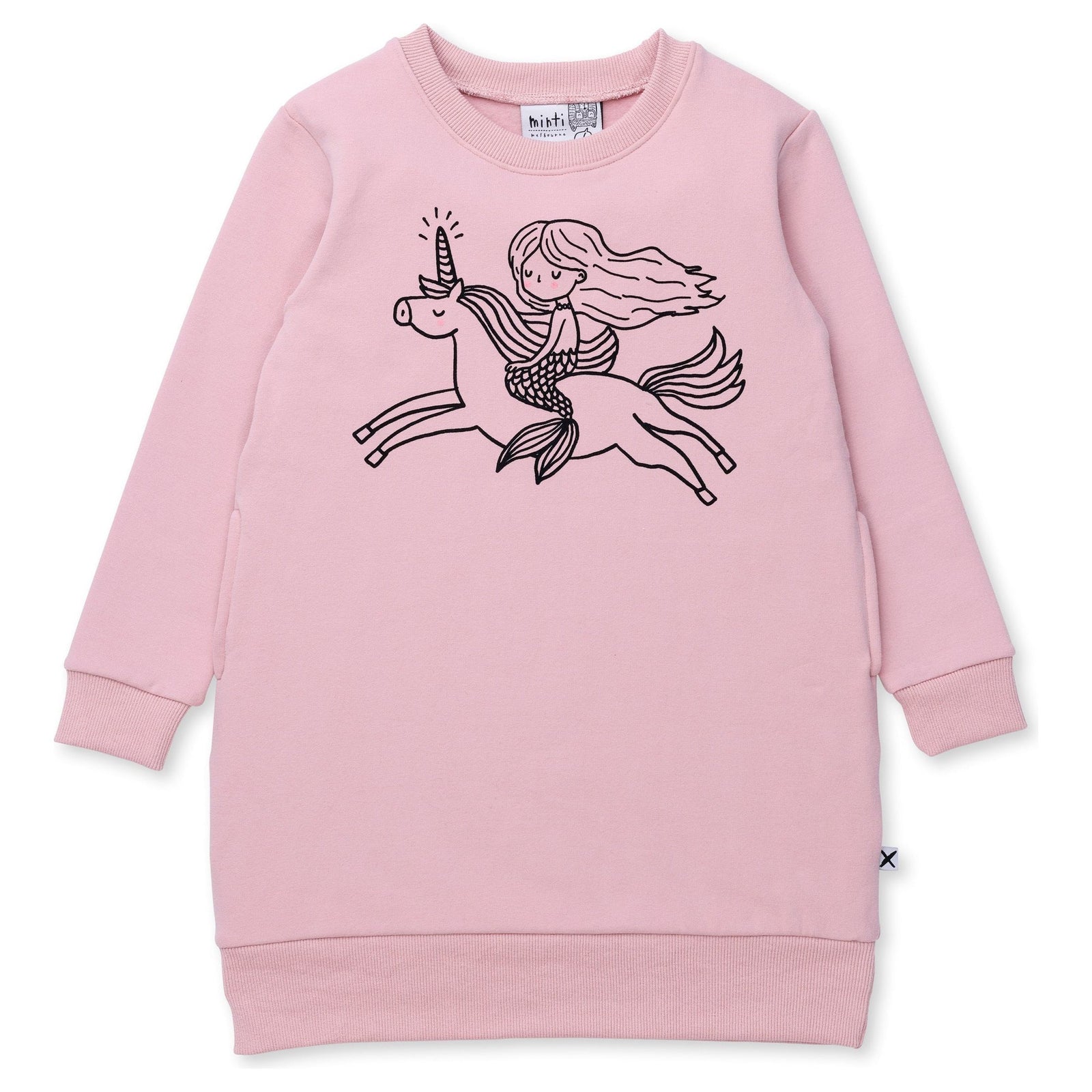 Mermaid And Unicorn Furry Dress