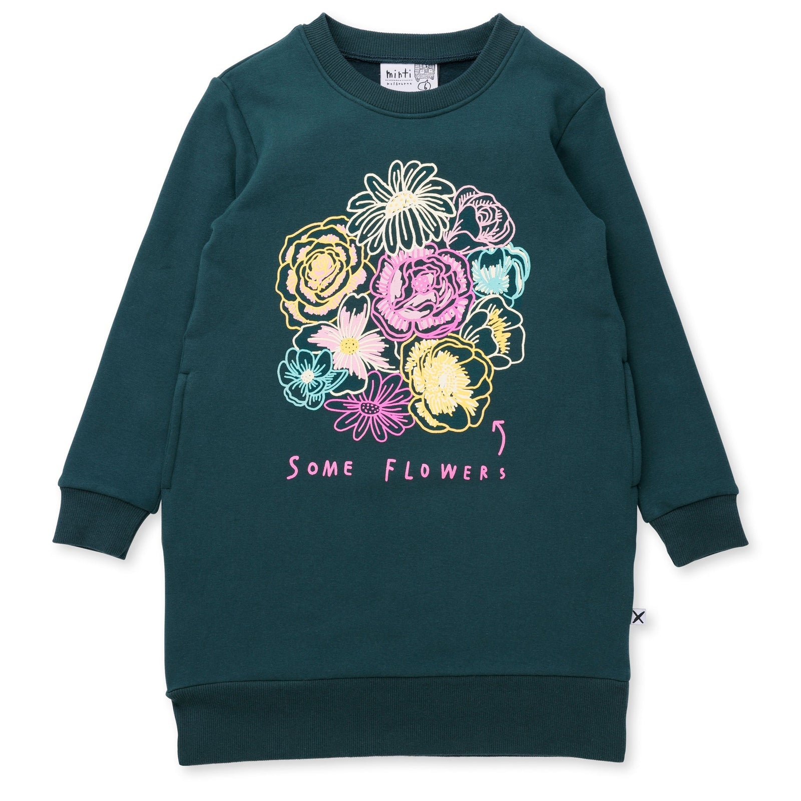 Some Flowers Furry Dress