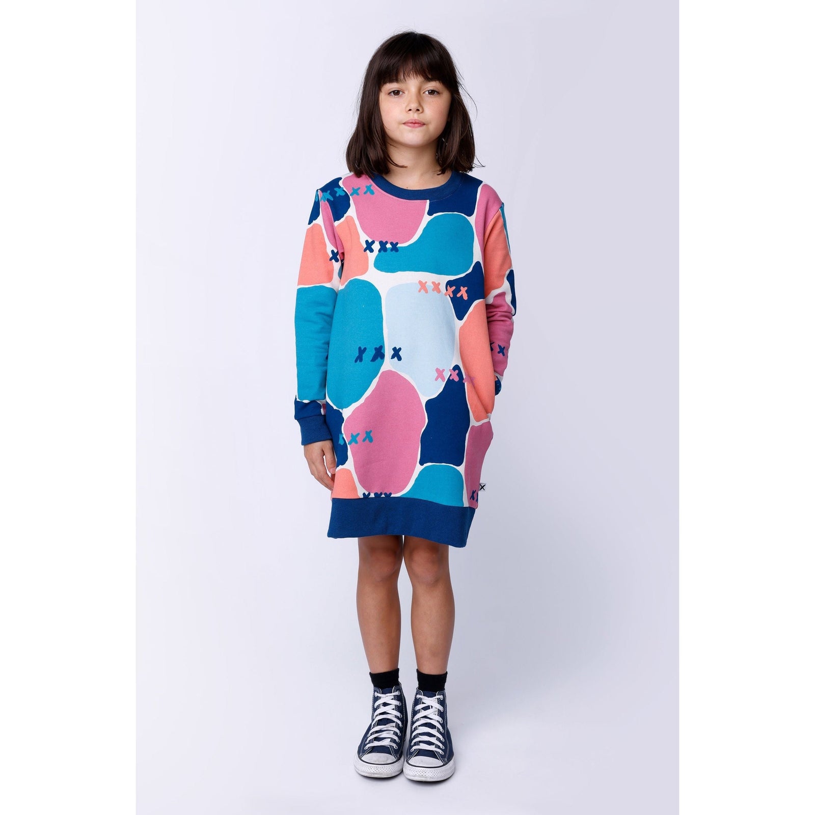 Watercolour Furry Dress