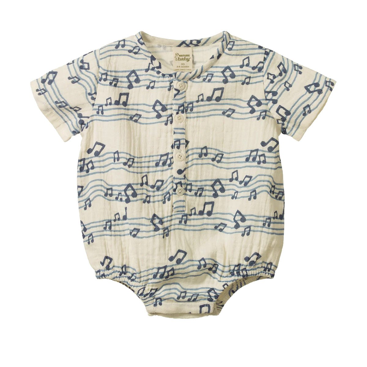 Monty Suit Muslin - Rhythm Print