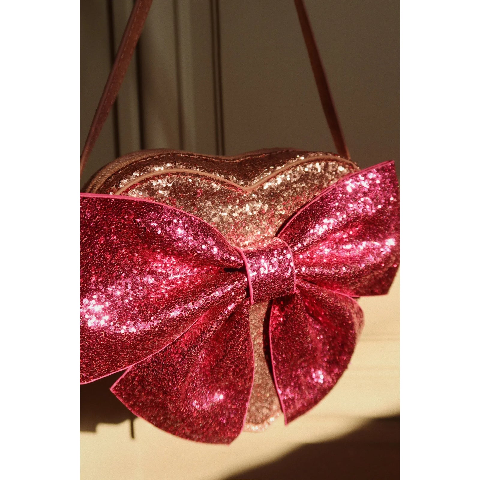 Tut Bow Shoulder Bag - Sangria