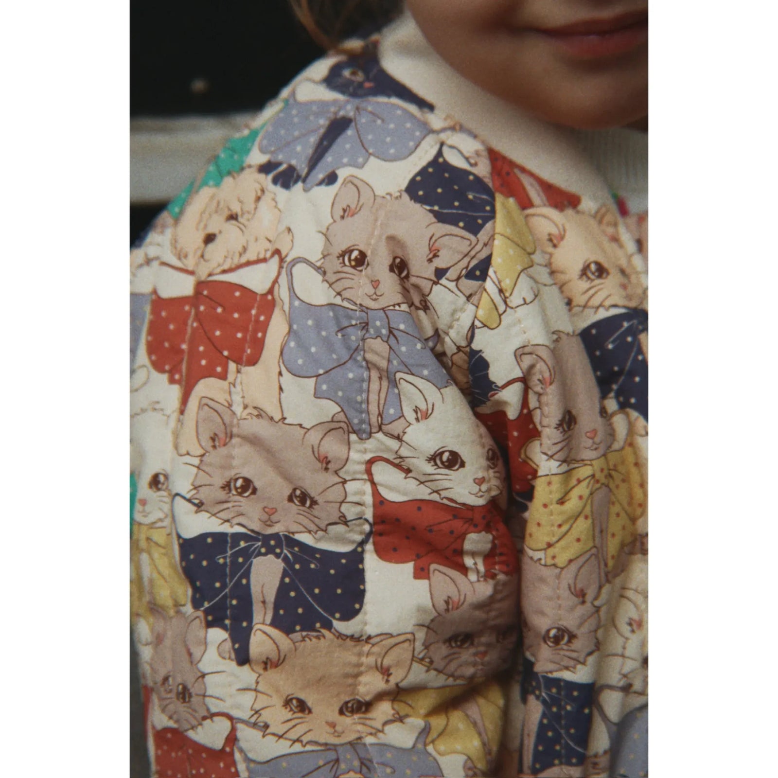 Juno Printed Bomber Jacket - Like Cats and Dogs