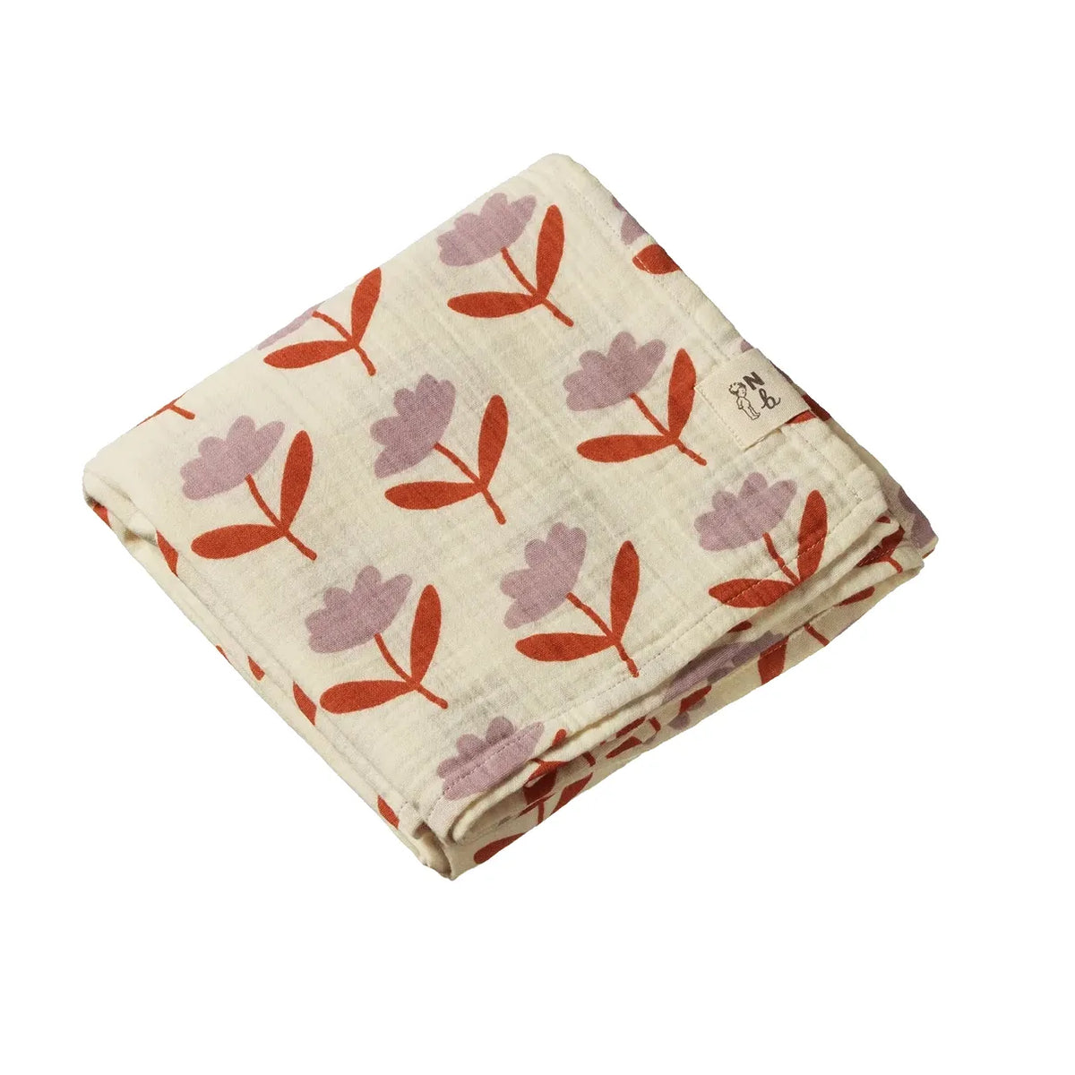 Muslin Wrap - Fleurette Print