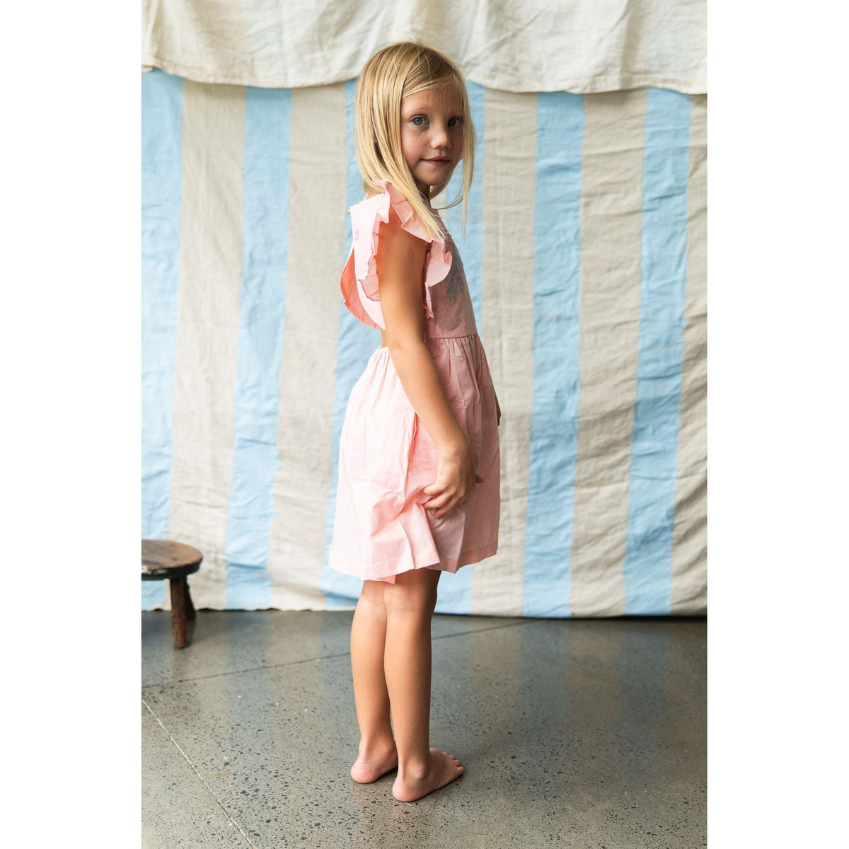 Madelyn Dress-Pink Coral