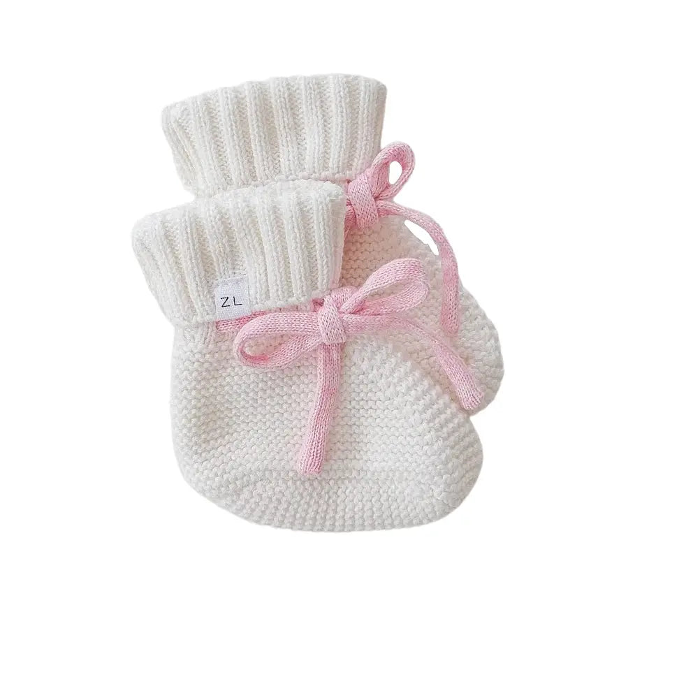 Booties - Milk/Berry