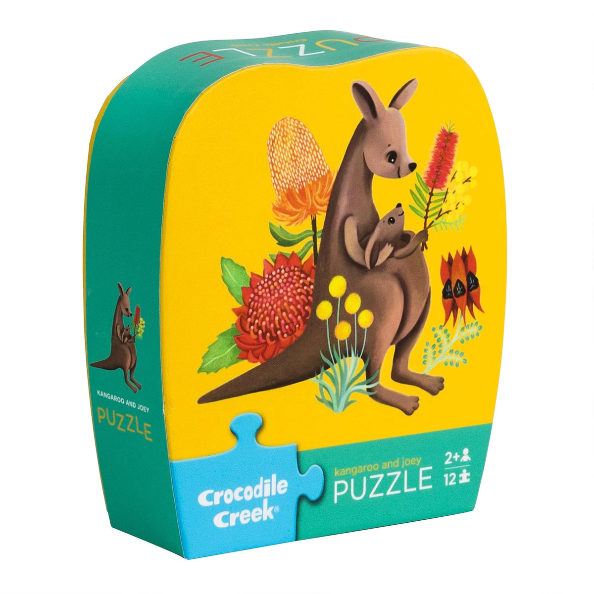 Mini Puzzle 12 pc - Kangaroo &amp; Joey
