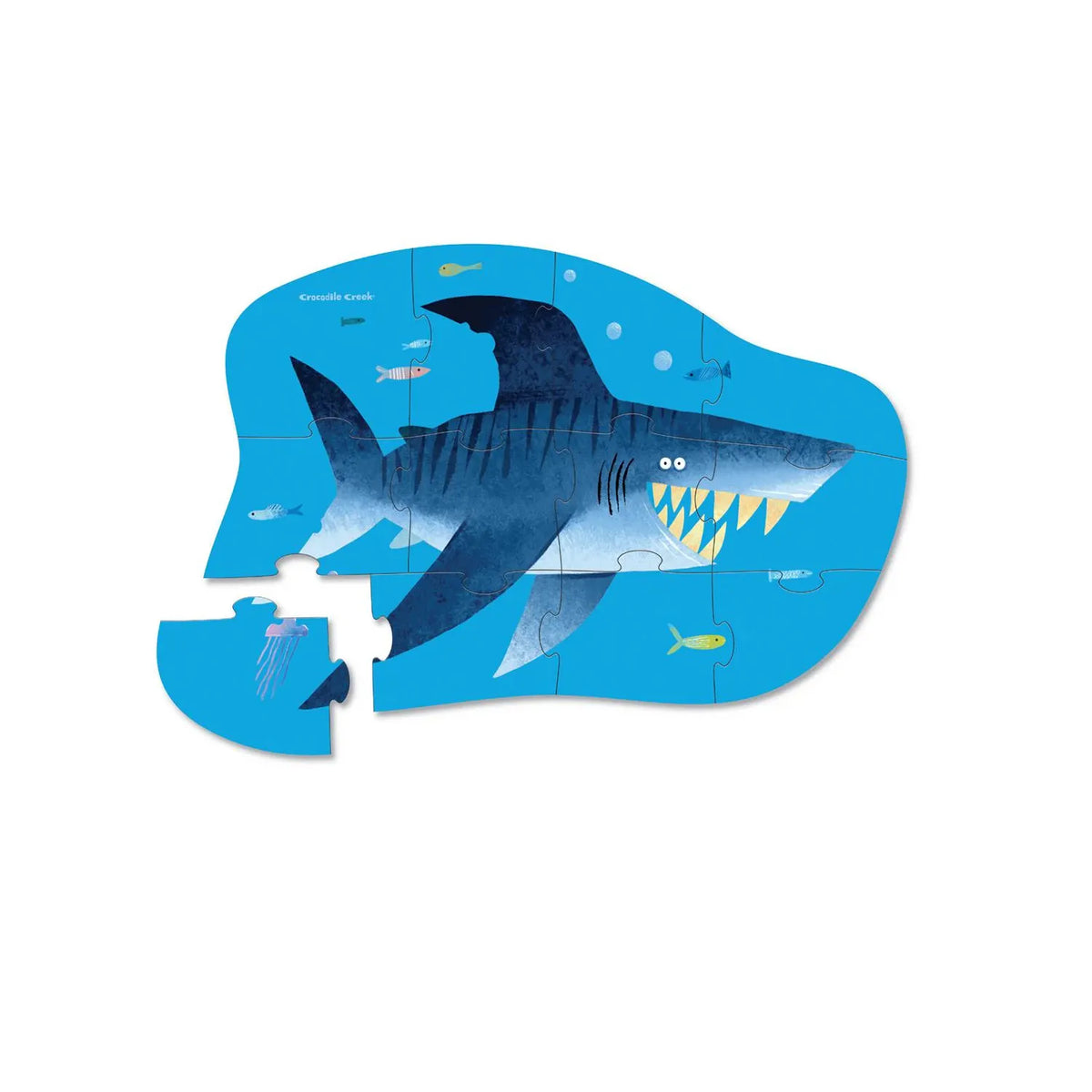 Mini Puzzle 12 pc - Shark City