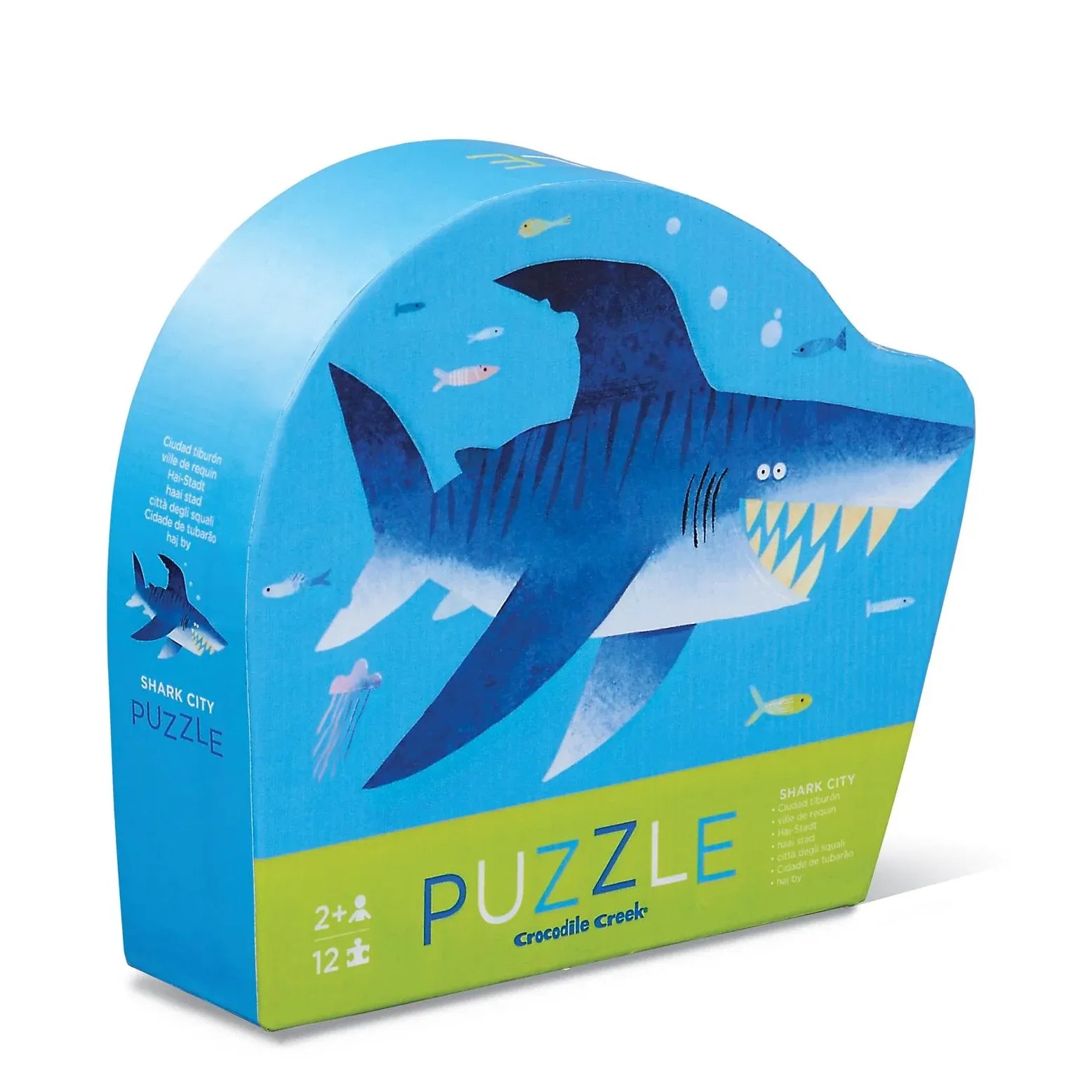 Mini Puzzle 12 pc - Shark City