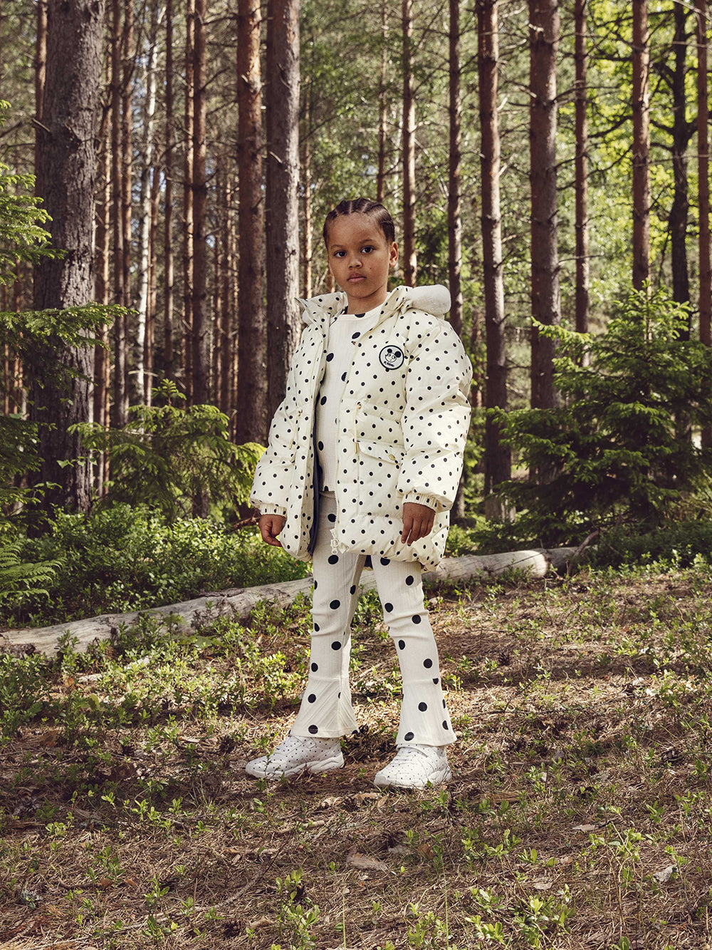 Dots Dog Flared Trousers