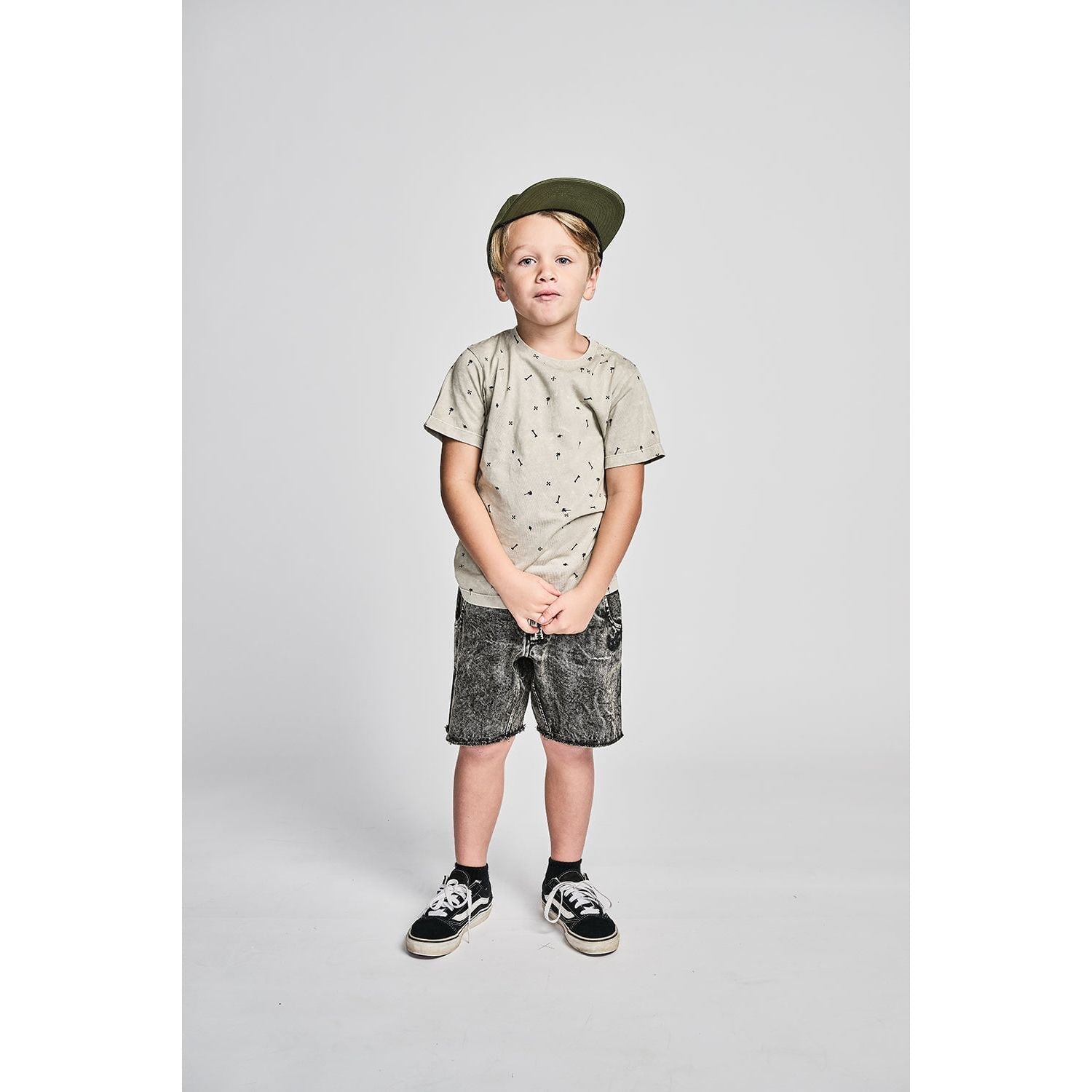 Confetti Tee - Mineral Grey