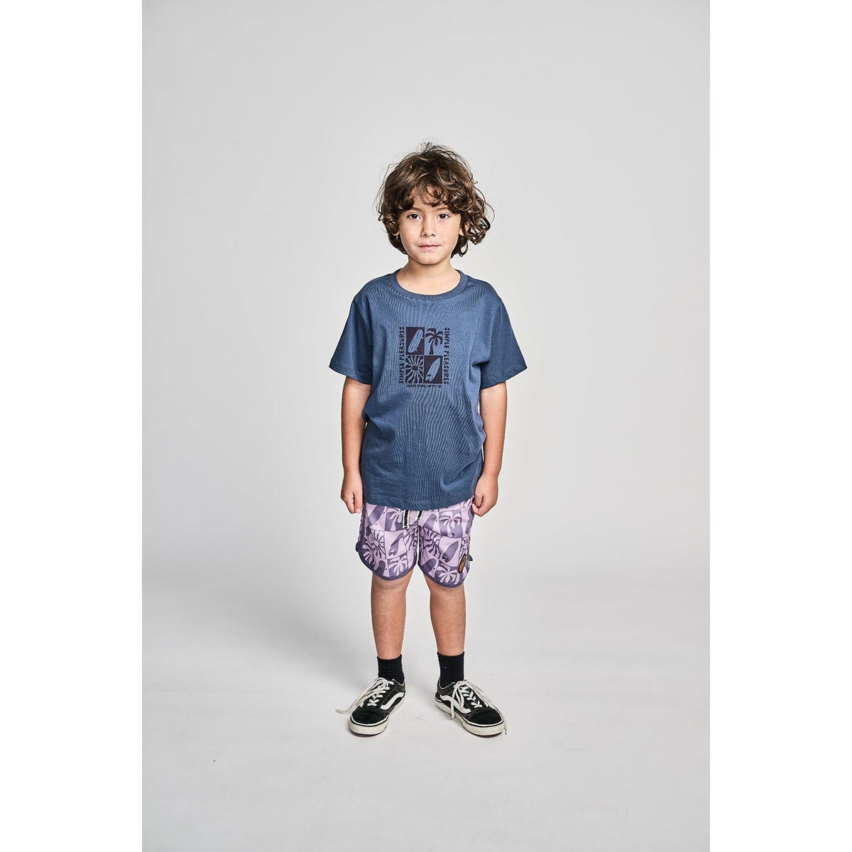 Simple Stuff Tee - Dk Denim