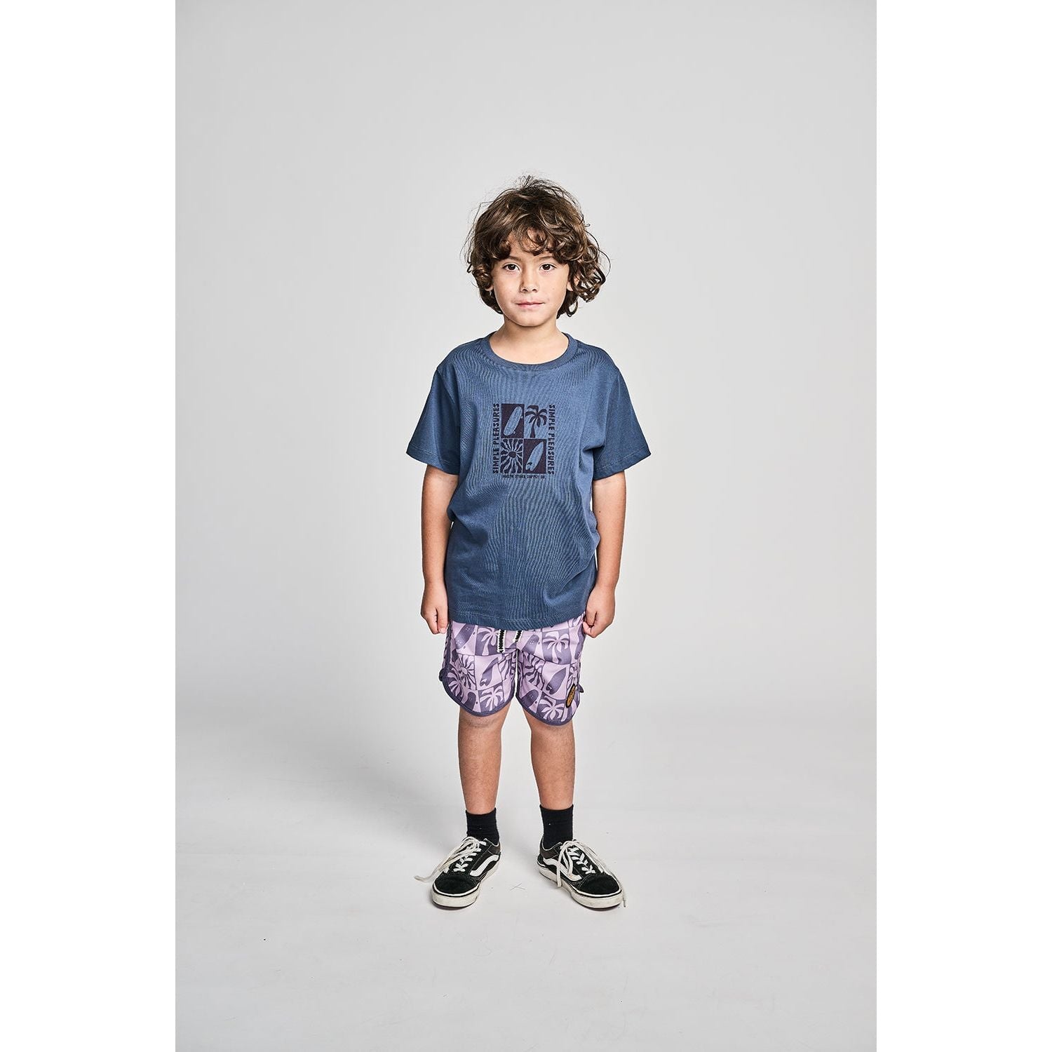 Simple Stuff Tee - Dk Denim