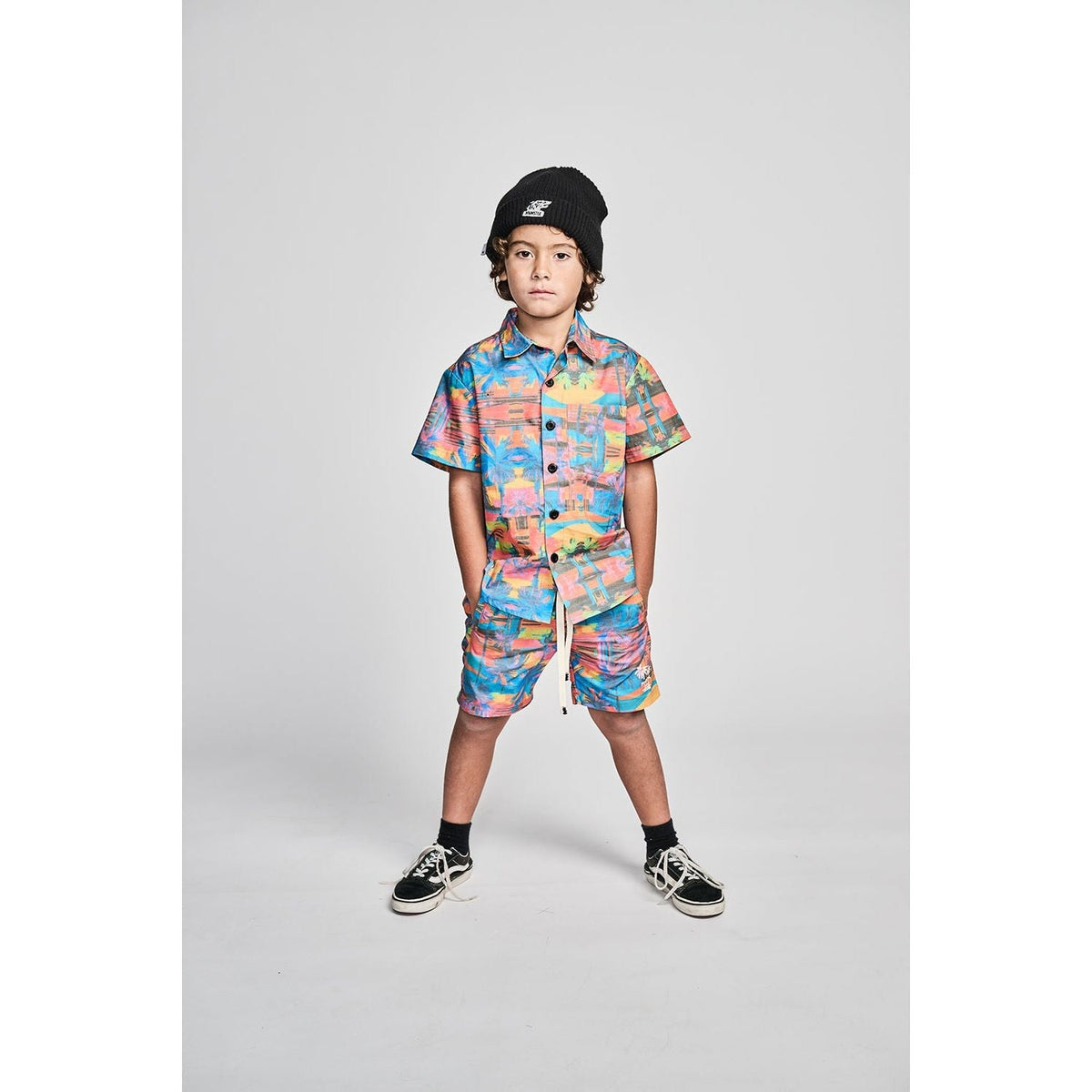 Crazypines Shirt - Fluro Palm