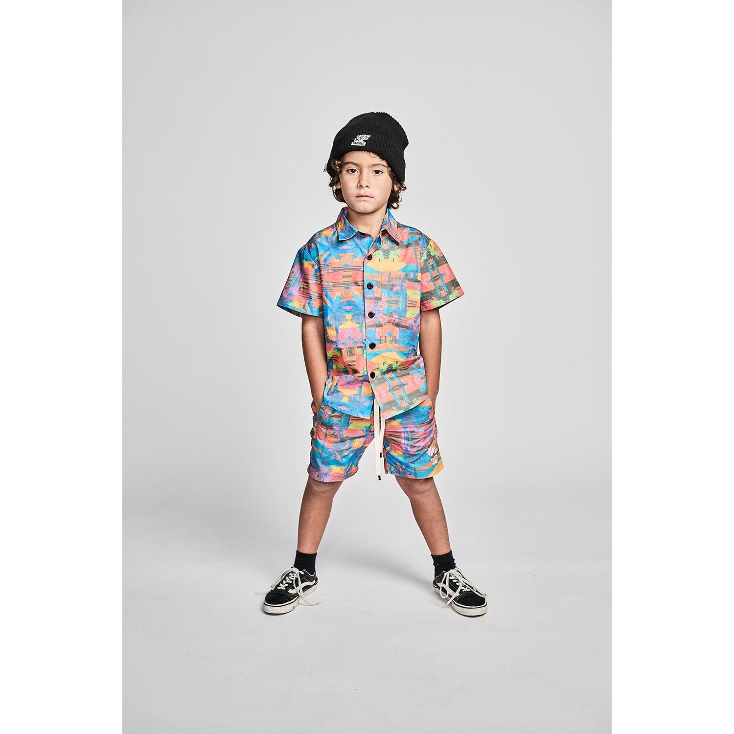 Crazypines Shirt - Fluro Palm